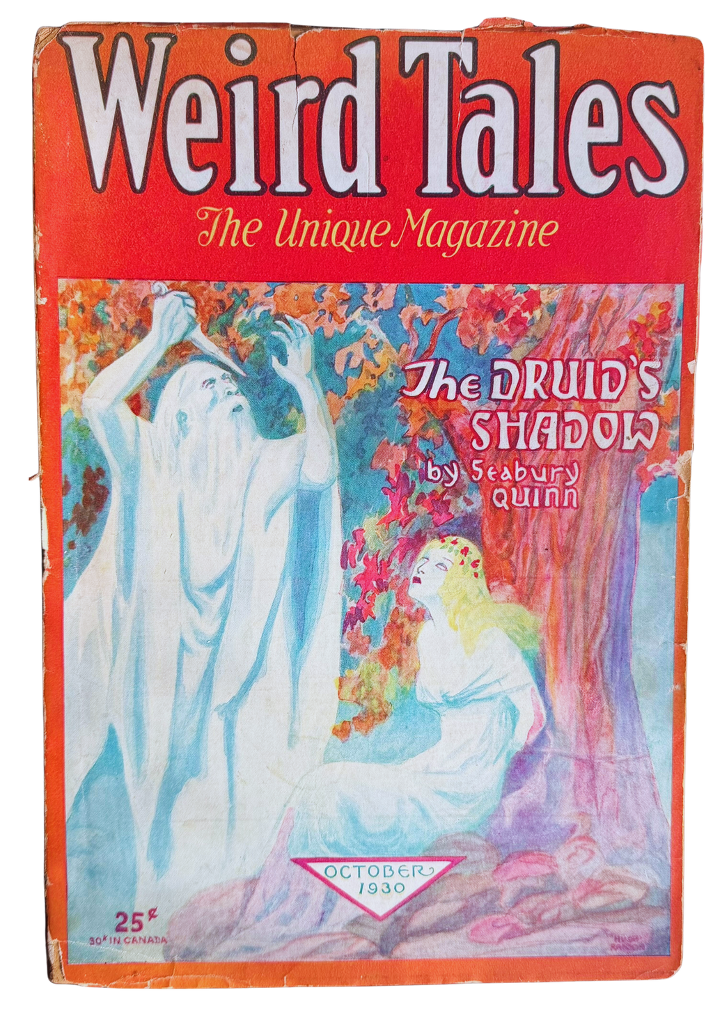 Weird Tales #4 - Vintage Horror Pulp (October 1930)