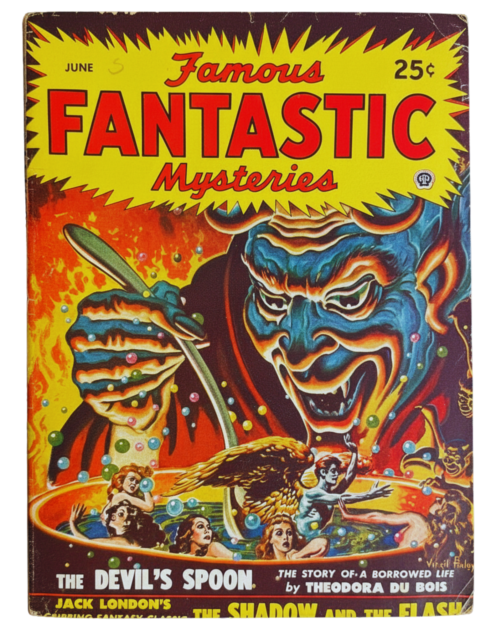 Famous Fantastic Mysteries #9 - Vintage Pulp (June 1948)