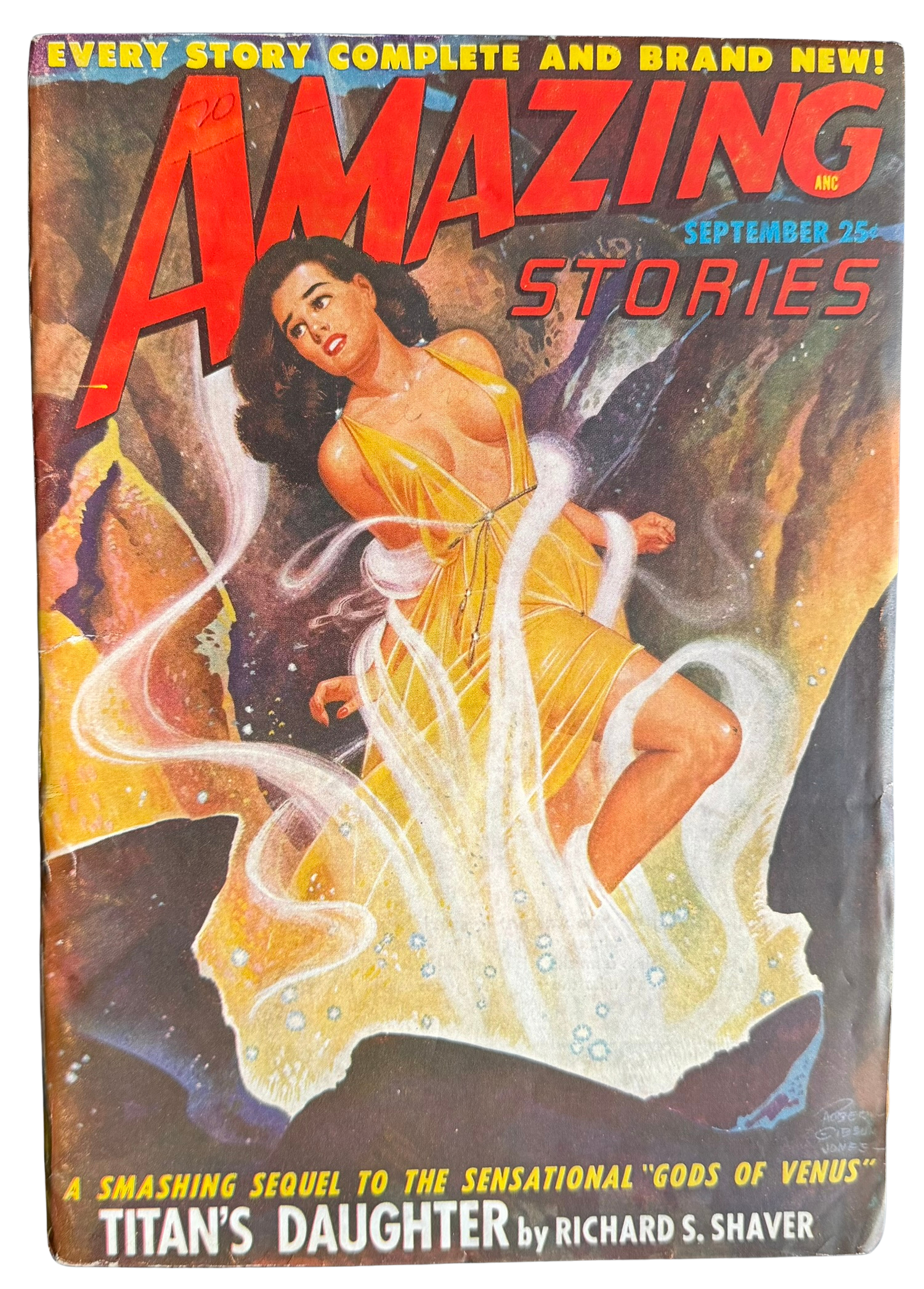 Amazing Stories #9 -Vintage Pulp (September 1948)