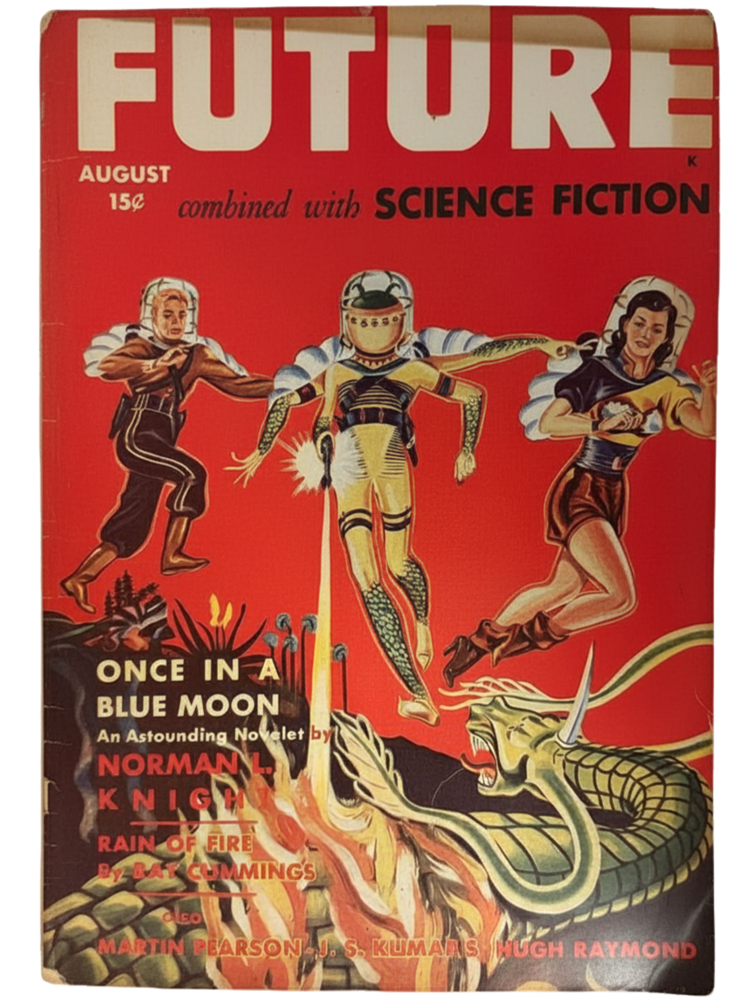 Future Combined with Science Fiction #6 - Vintage Pulp (August 1942)