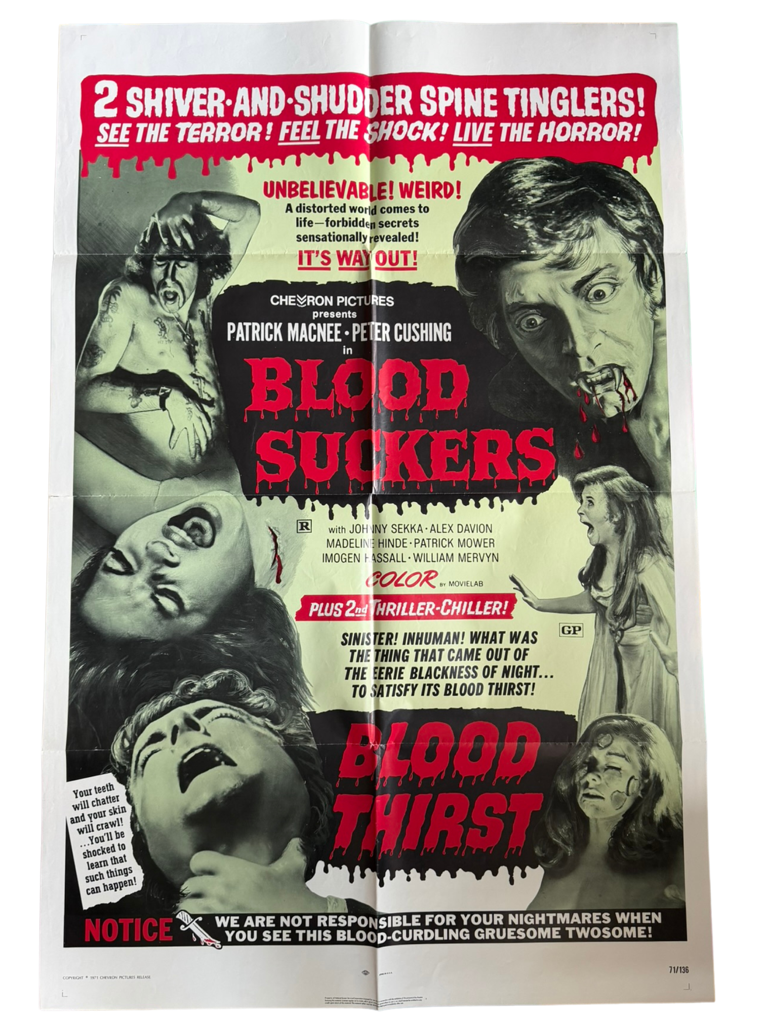 Blood Suckers / Blood Thirst (Double Feature)