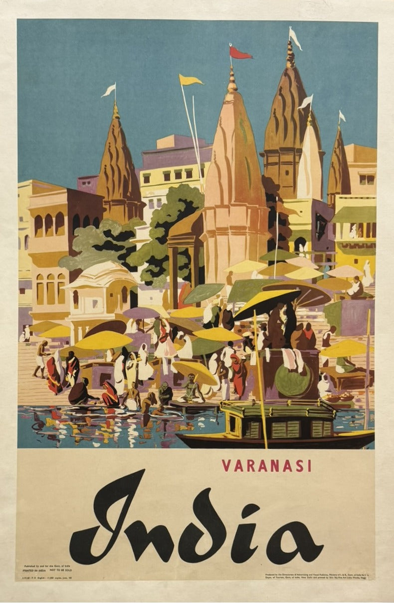 India Travel Poster (1959)