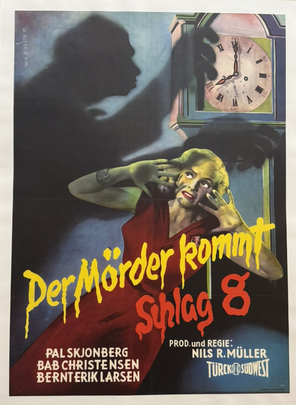 The Murderer Arrives at 8 O'Clock