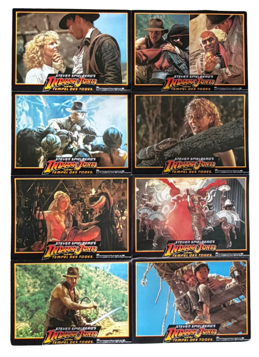 Indiana Jones and the Temple of Doom (Lobby Card Set)