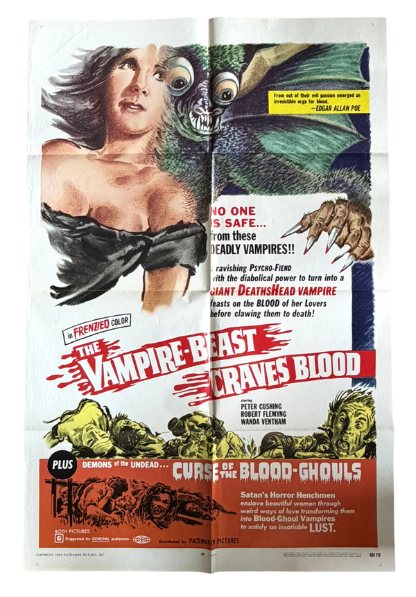 The Vampire Beast Craves Blood / Curse of the Blood-Ghouls (Double Feature)