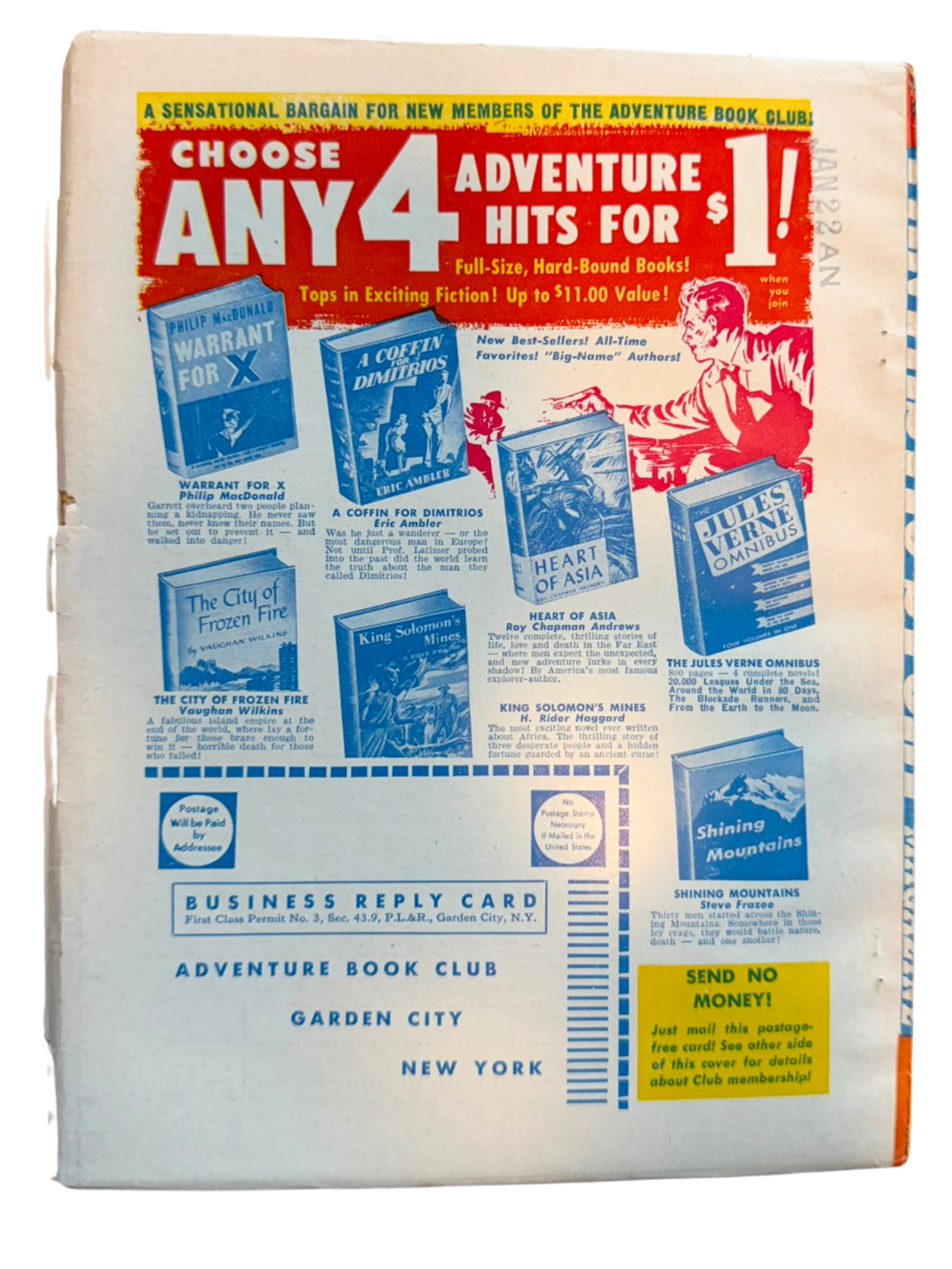 Fantastic Story #3 - Vintage Pulp (Spring 1952)