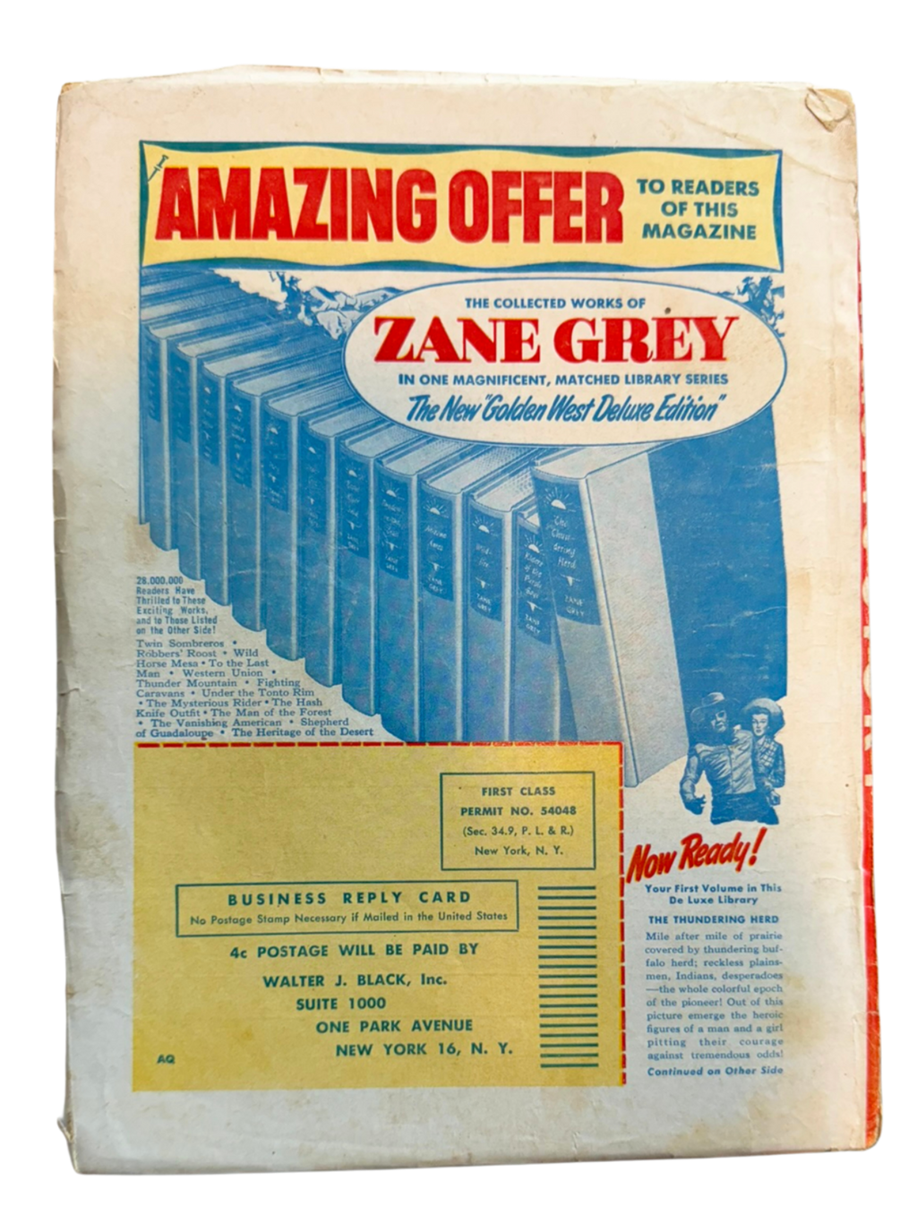 Fantastic Story #1 - July 1953