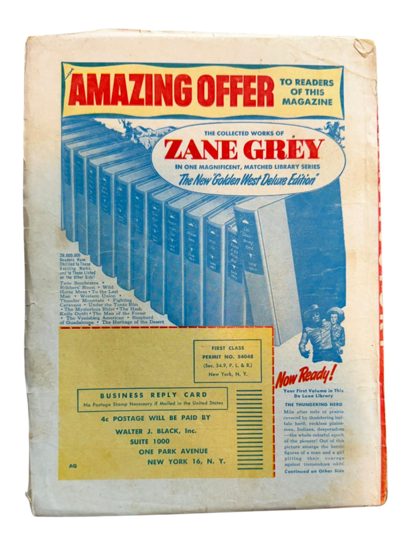 Fantastic Story #1 - Vintage Pulp (July 1953)