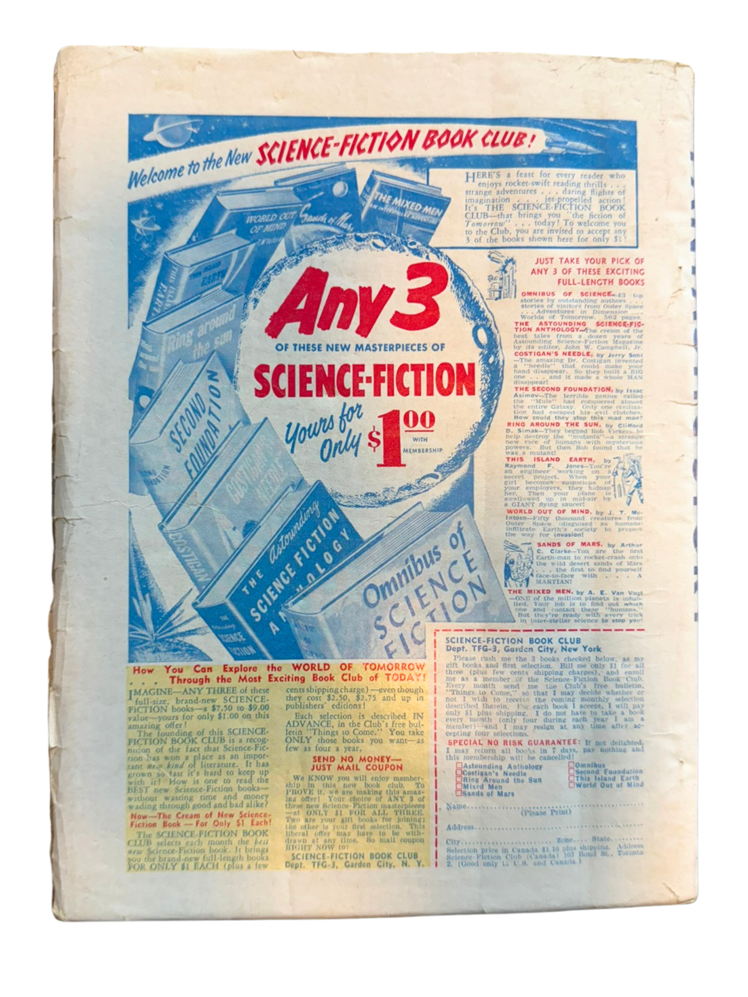 Fantastic Story #1 - Vintage Pulp (Spring 1964)