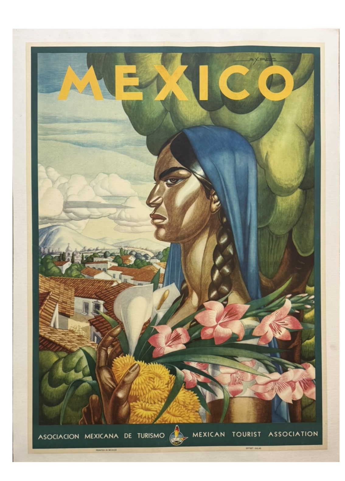 Mexico Travel Poster 1940
