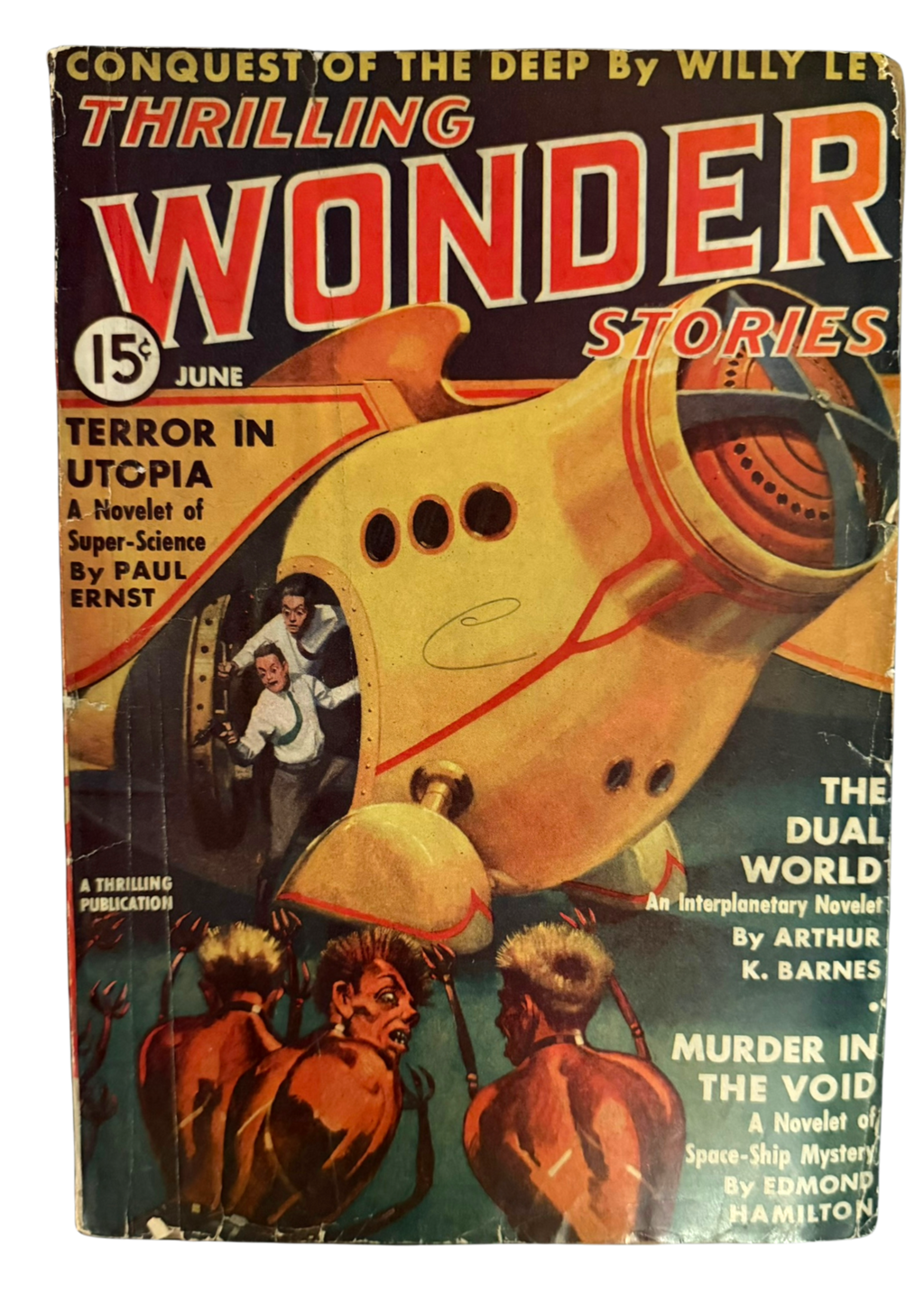 Thrilling Wonder Stories #3 - June 1938