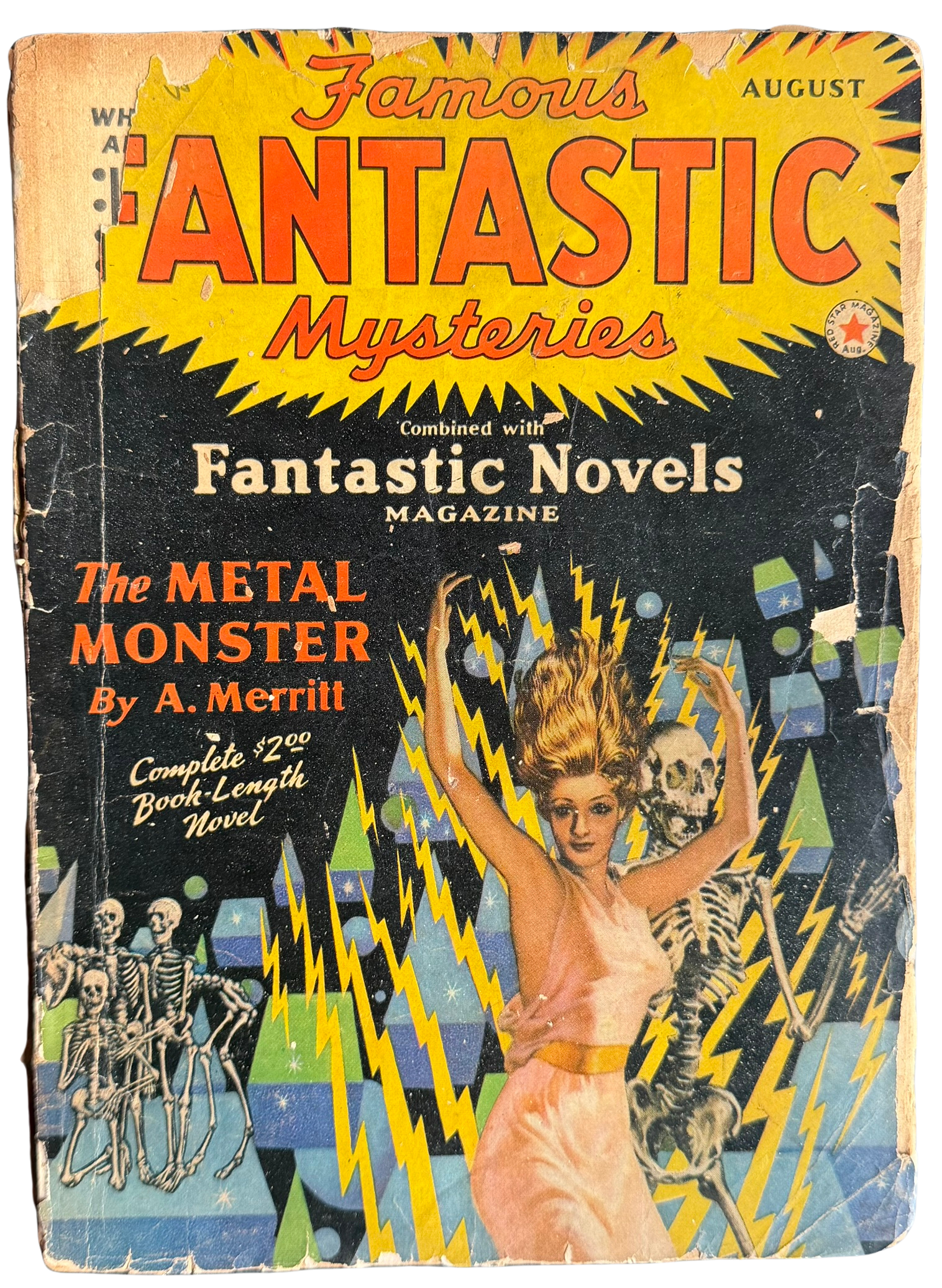 Famous Fantastic Mysteries #3 - Vintage Pulp (August 1941)