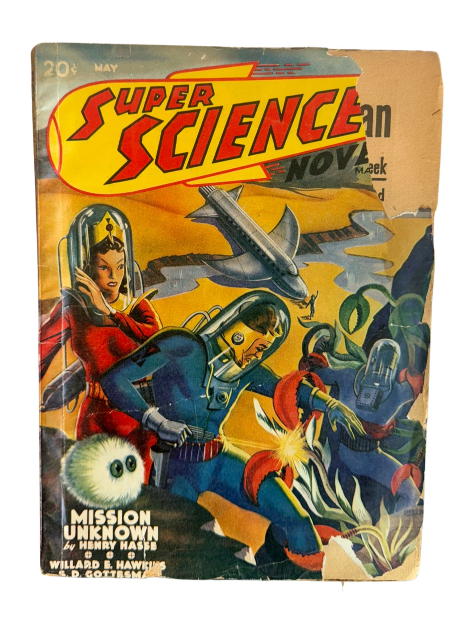 Super Science Stories #2 - Vintage Pulp (May 1941)