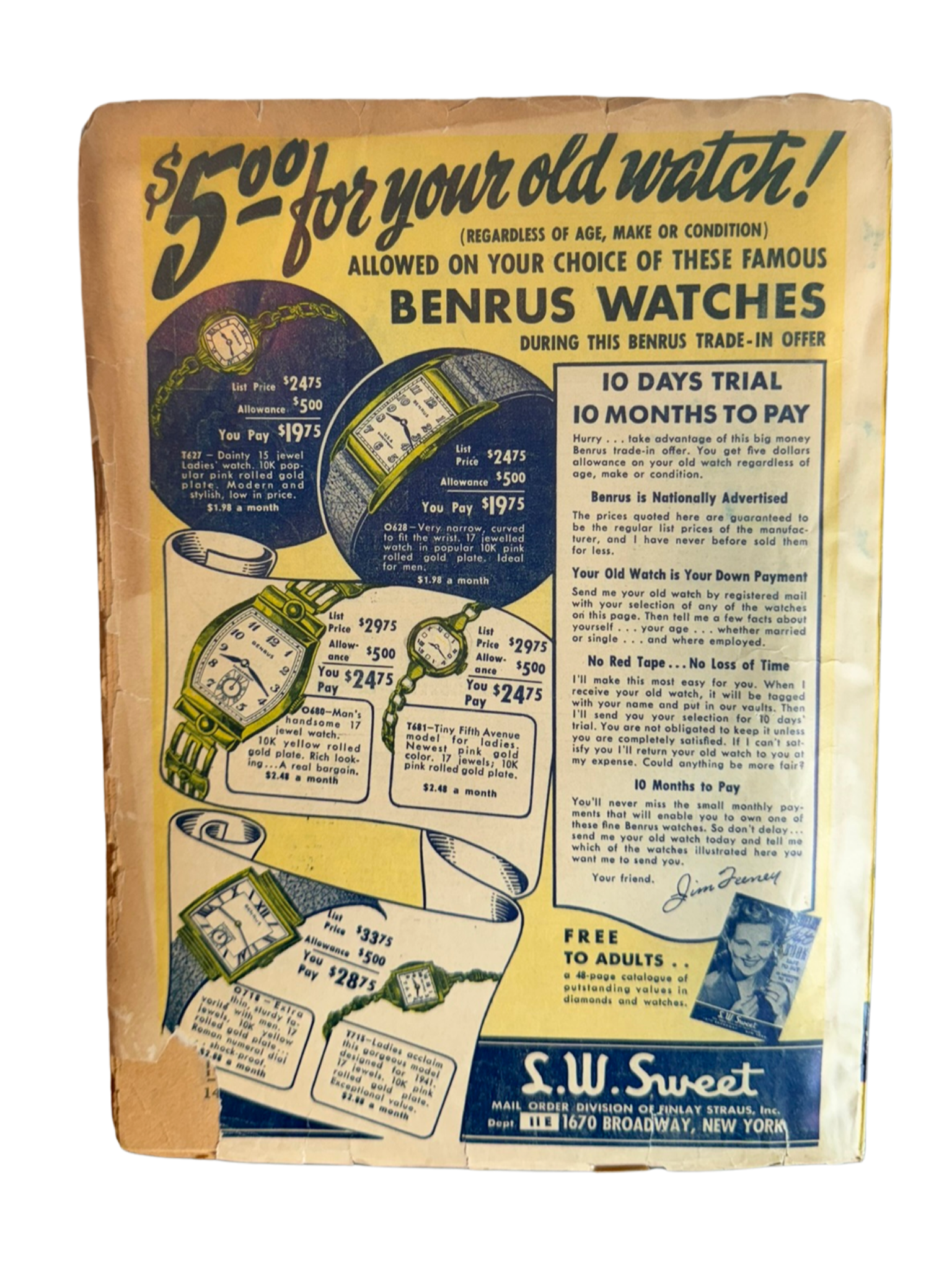 Super Science Stories #2 - Vintage Pulp (May 1941)