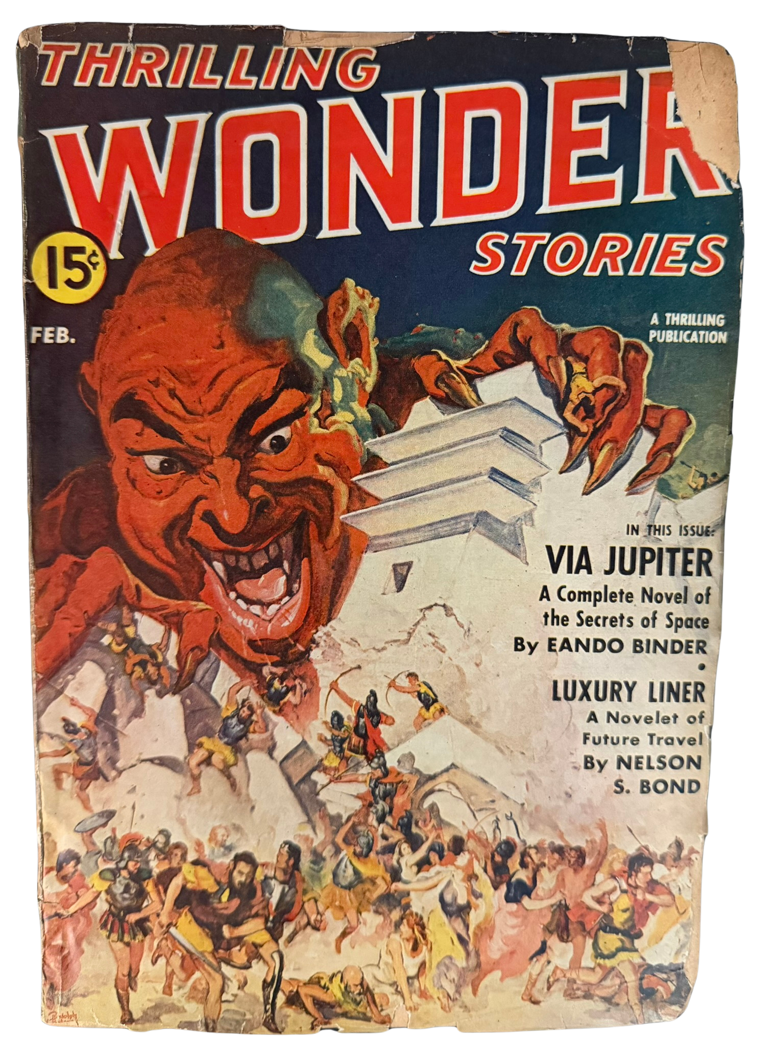 Thrilling Wonder Stories #3 - Vintage Pulp (February 1942)