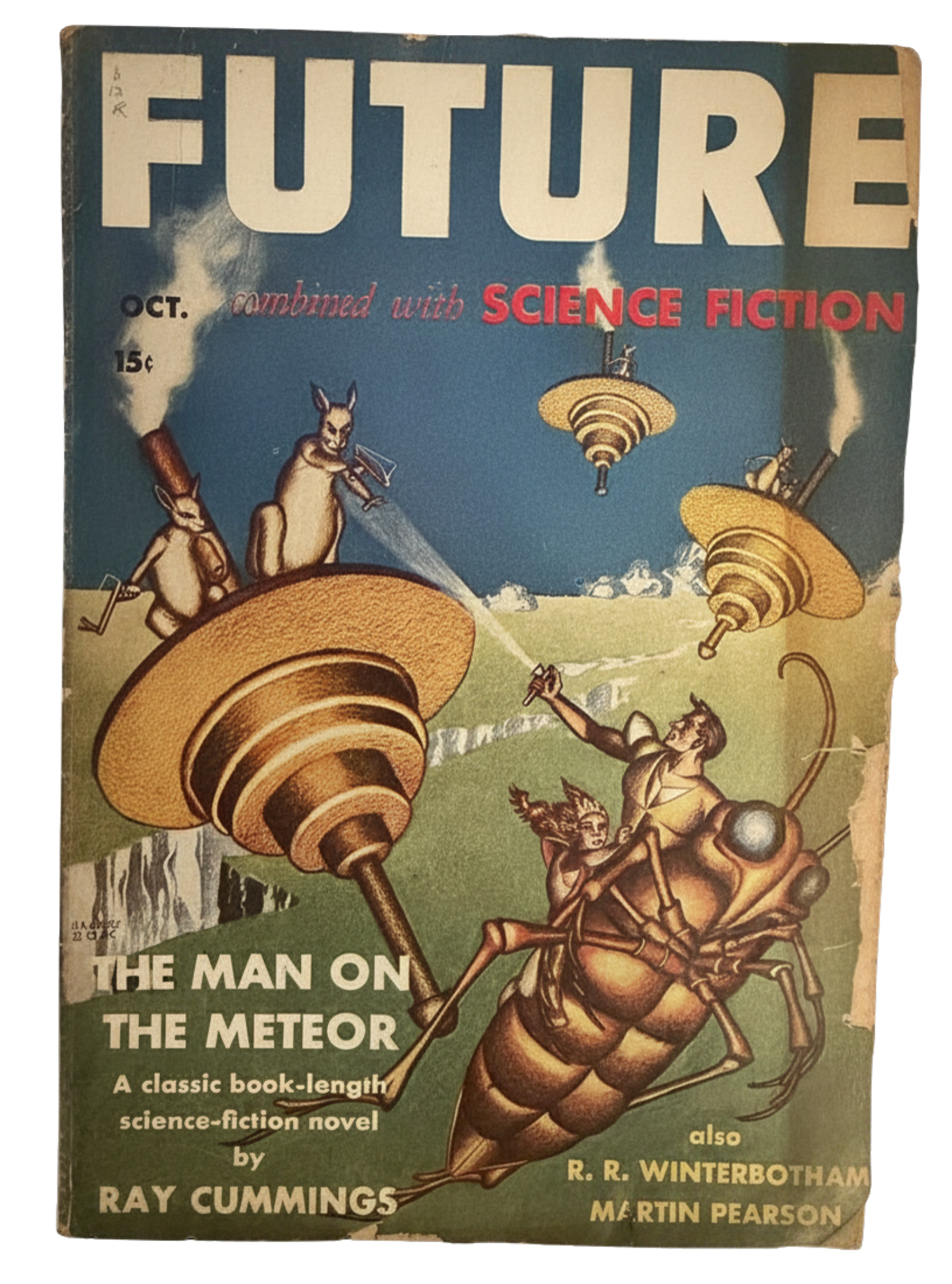 Future Combined with Science Fiction #1 - Vintage Pulp (October 1941)