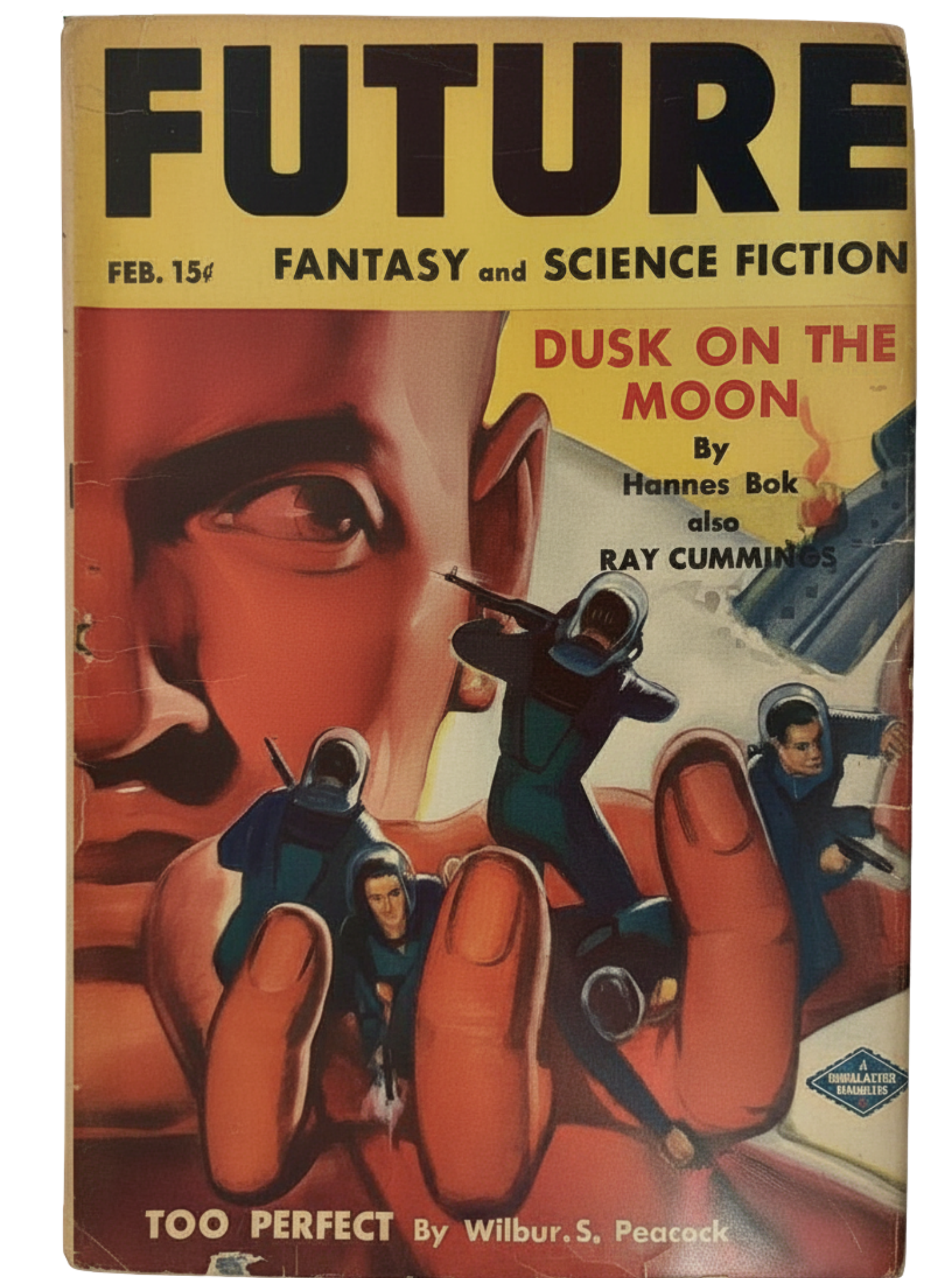 Future Combined with Fantasy and Science Fiction - Vintage Pulp (February 1951)