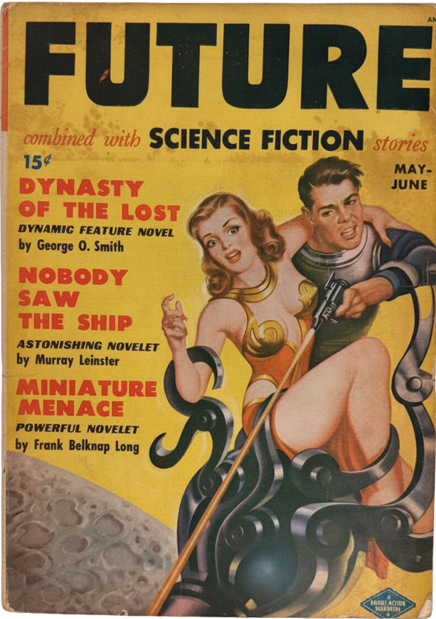 Future Combine with Science Fiction Stories #1 - Vintage Pulp (May-June 1950)