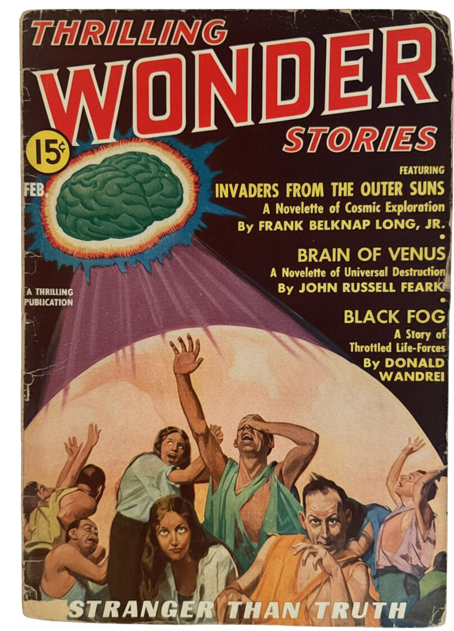 Thrilling Wonder Stories #1 - Vintage Pulp (February 1937)