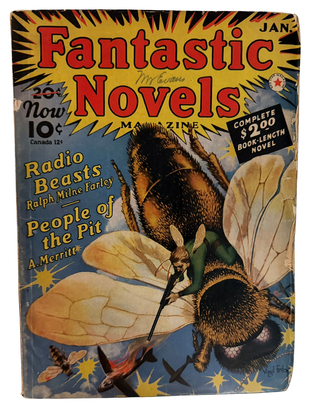 Fantastic Novels #4 - January 1941