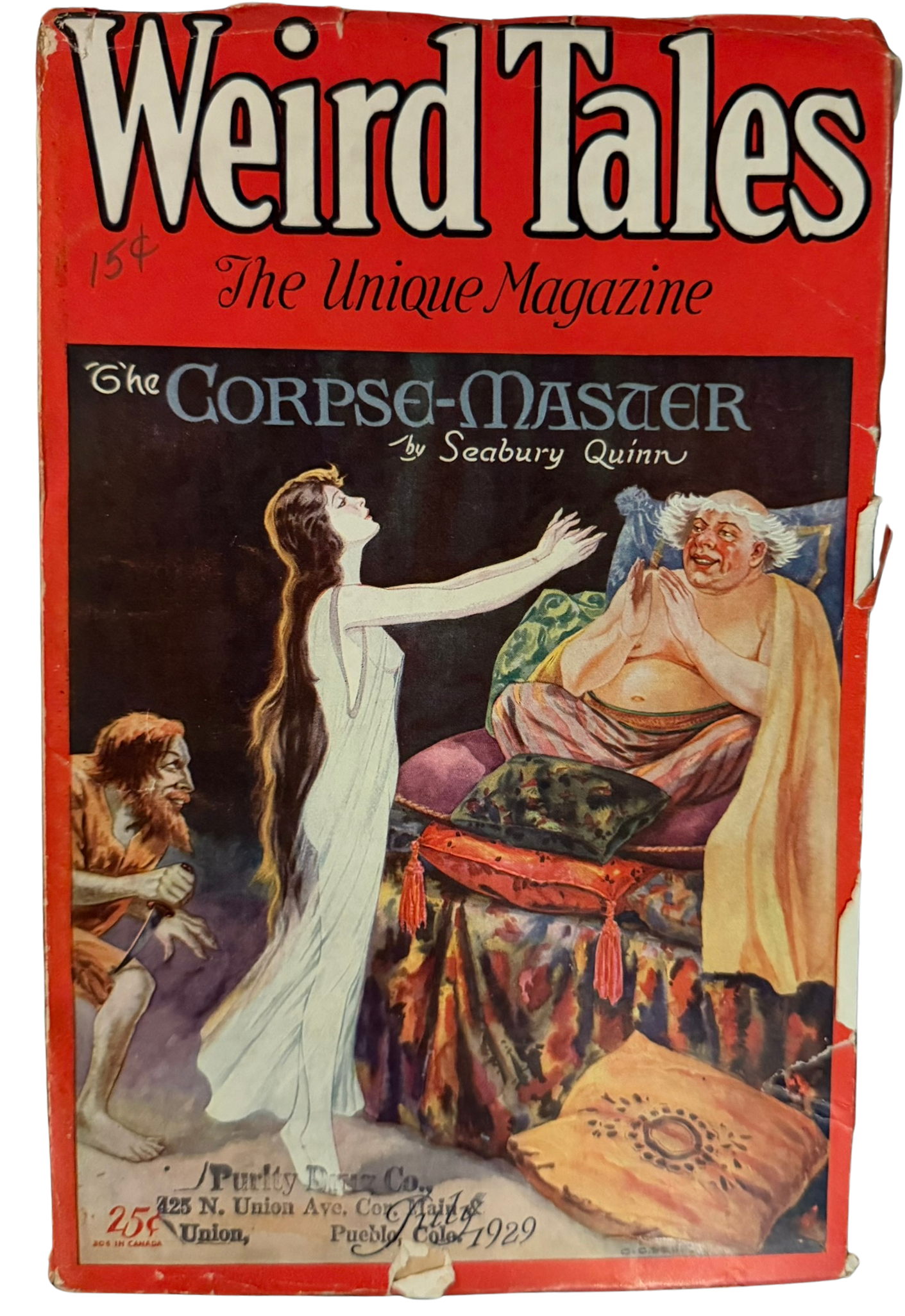 Weird Tales #1 - Vintage Pulp (July 1929)