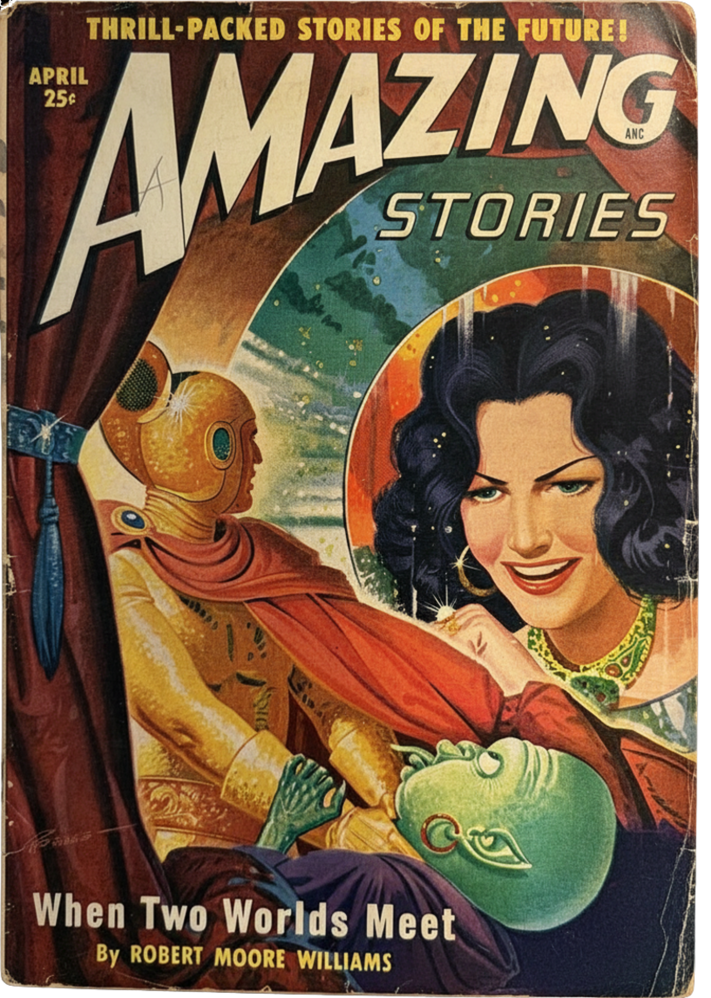 Amazing Stories #4 - April 1950