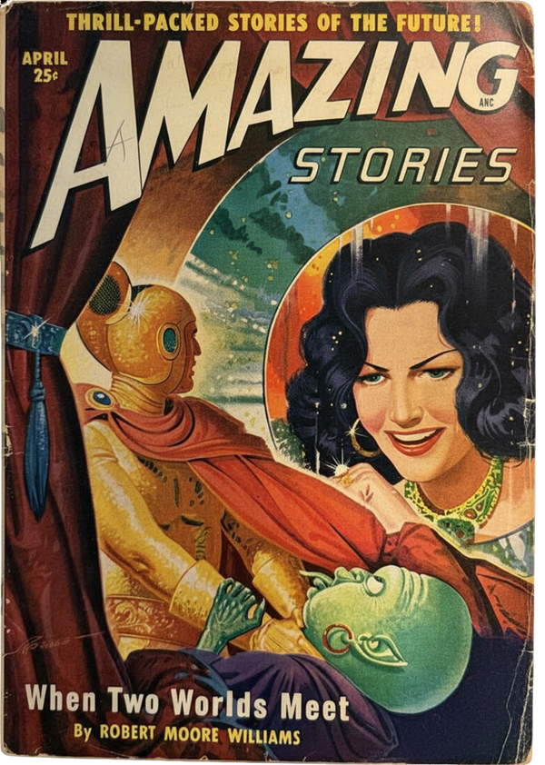 Amazing Stories #4 - April 1950