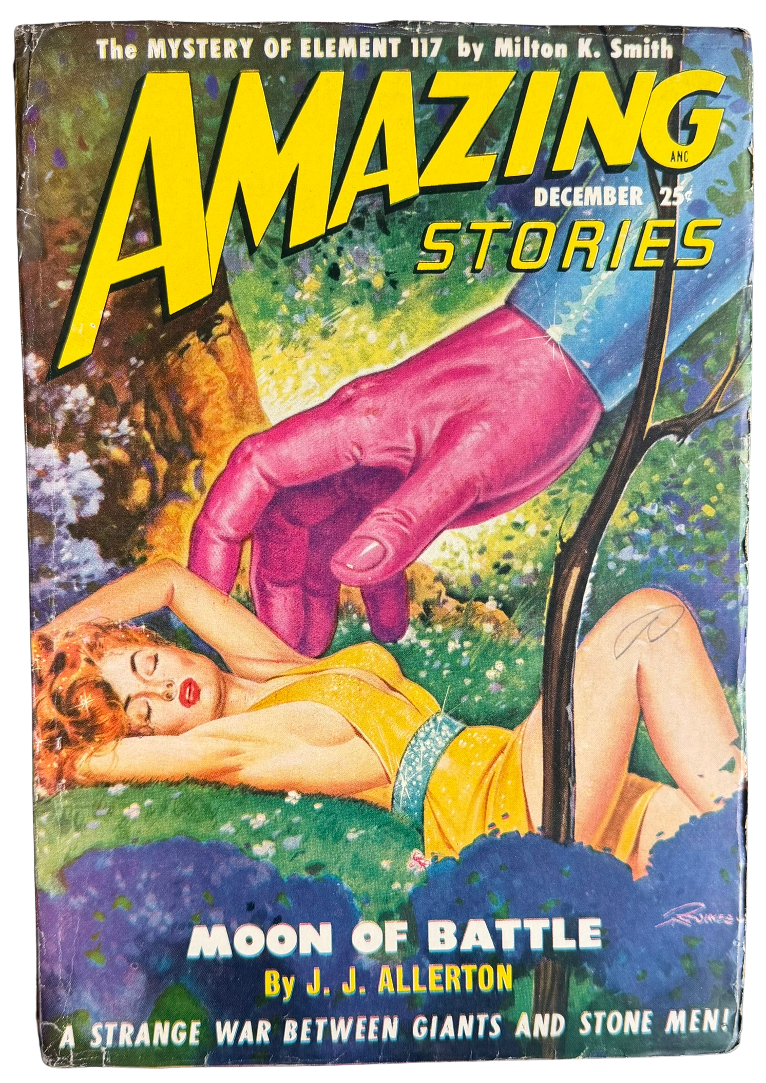 Amazing Stories #12 - Vintage Pulp (December 1947)