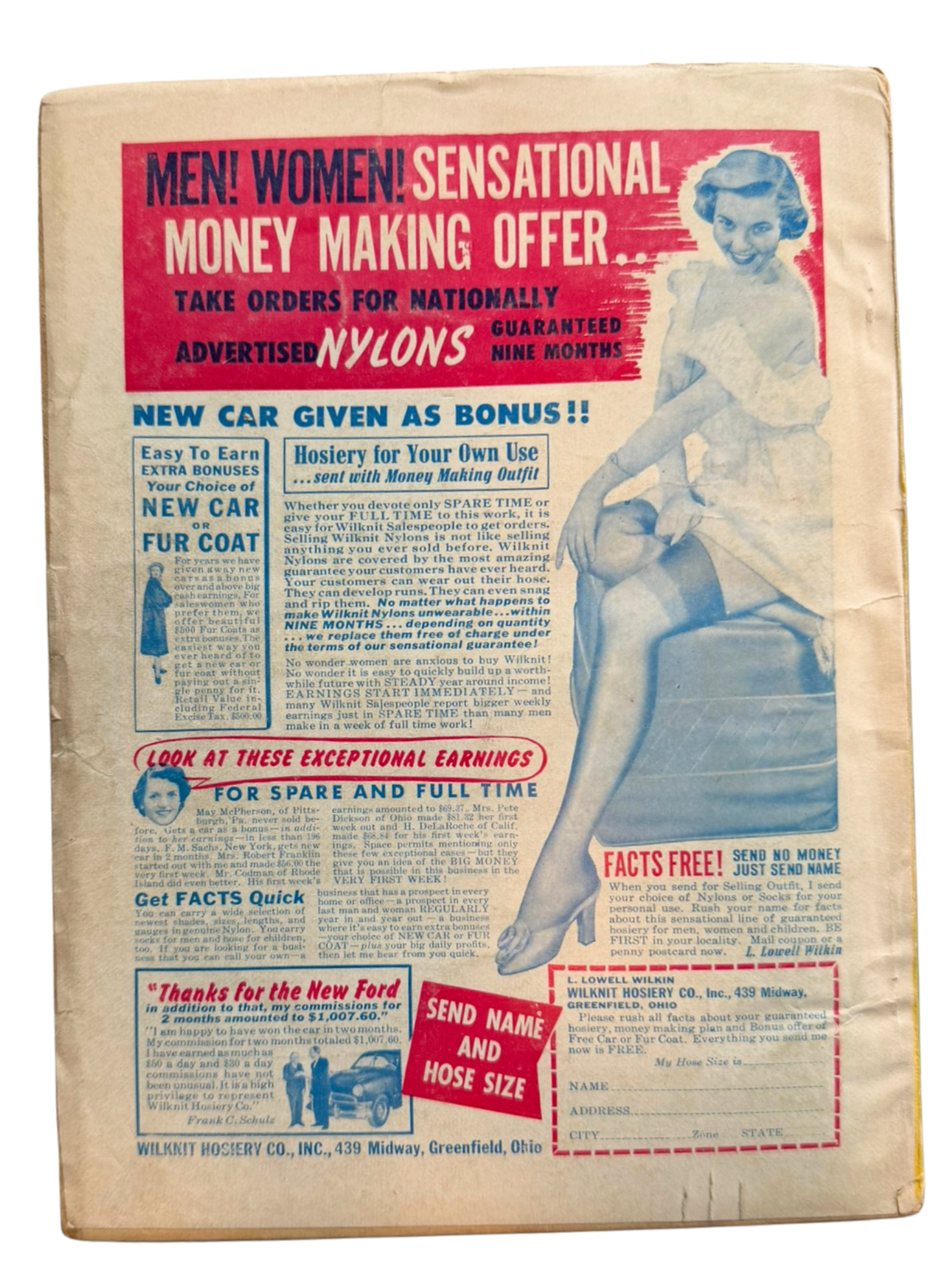 Fantastic Novels #3 - Vintage Pulp (September 1950)