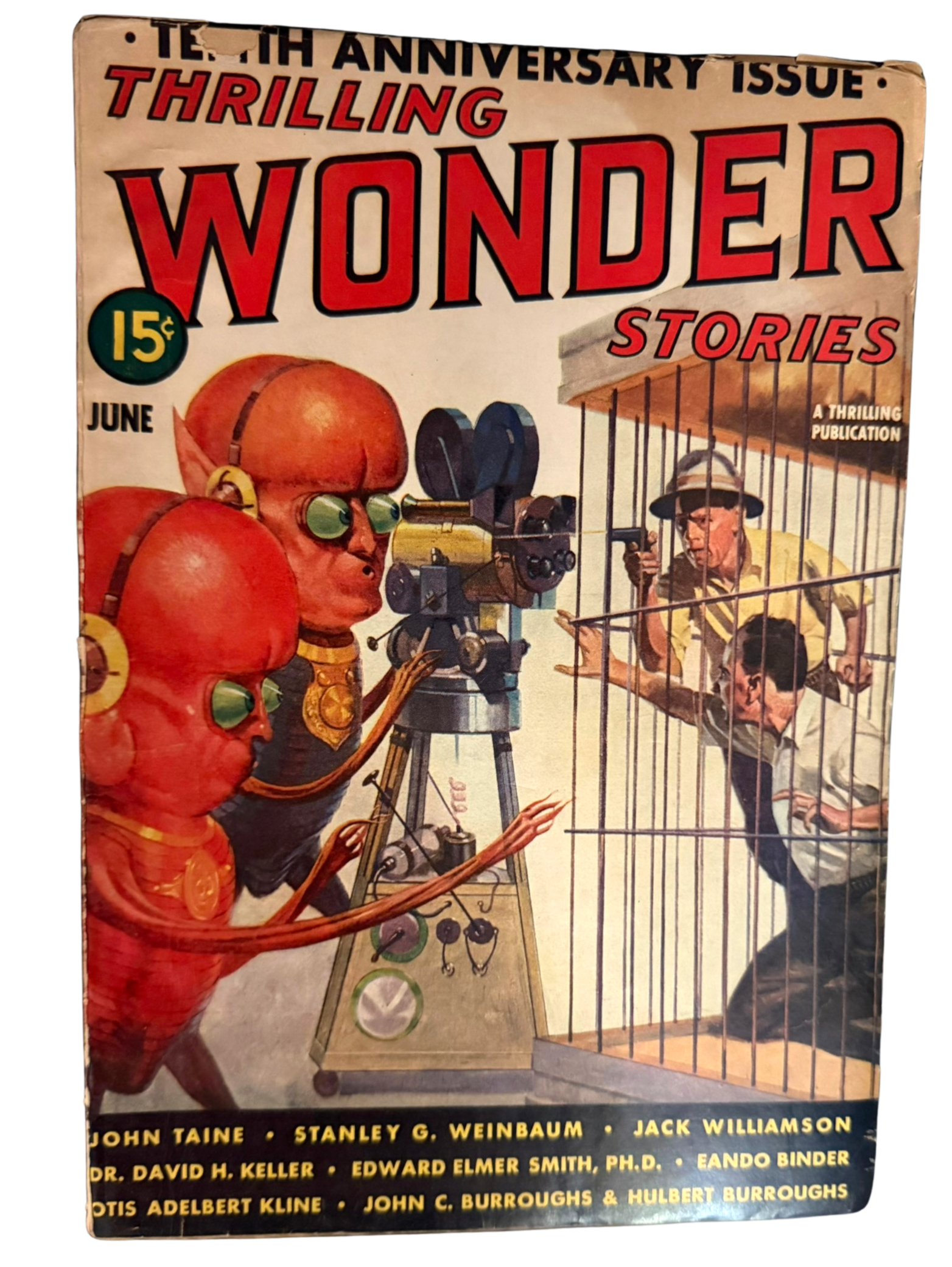 Thrilling Wonder Stories #3 - Vintage Pulp (June 1939)