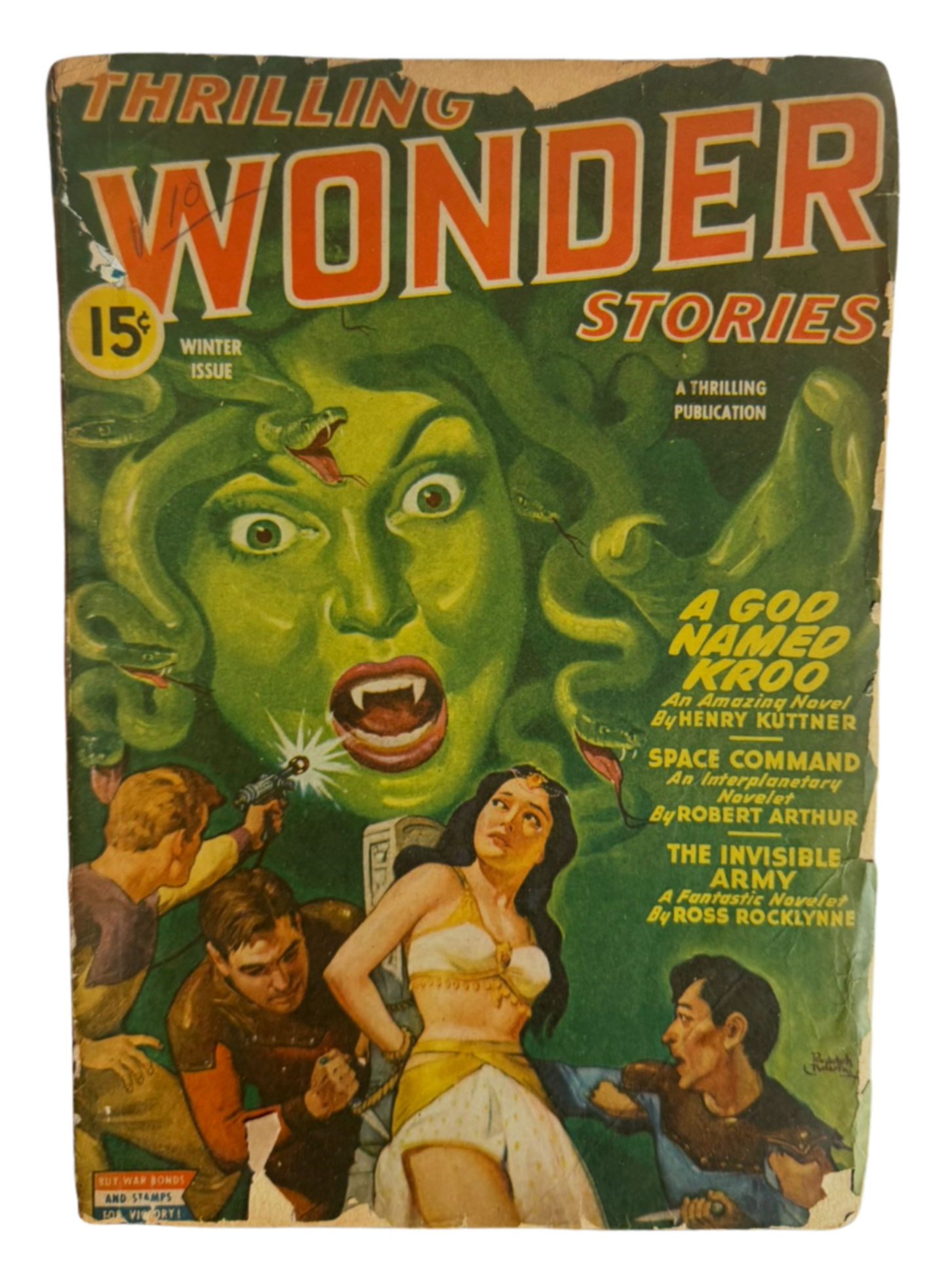 Thrilling Wonder Stories #2 - Vintage Pulp (Winter 1944)