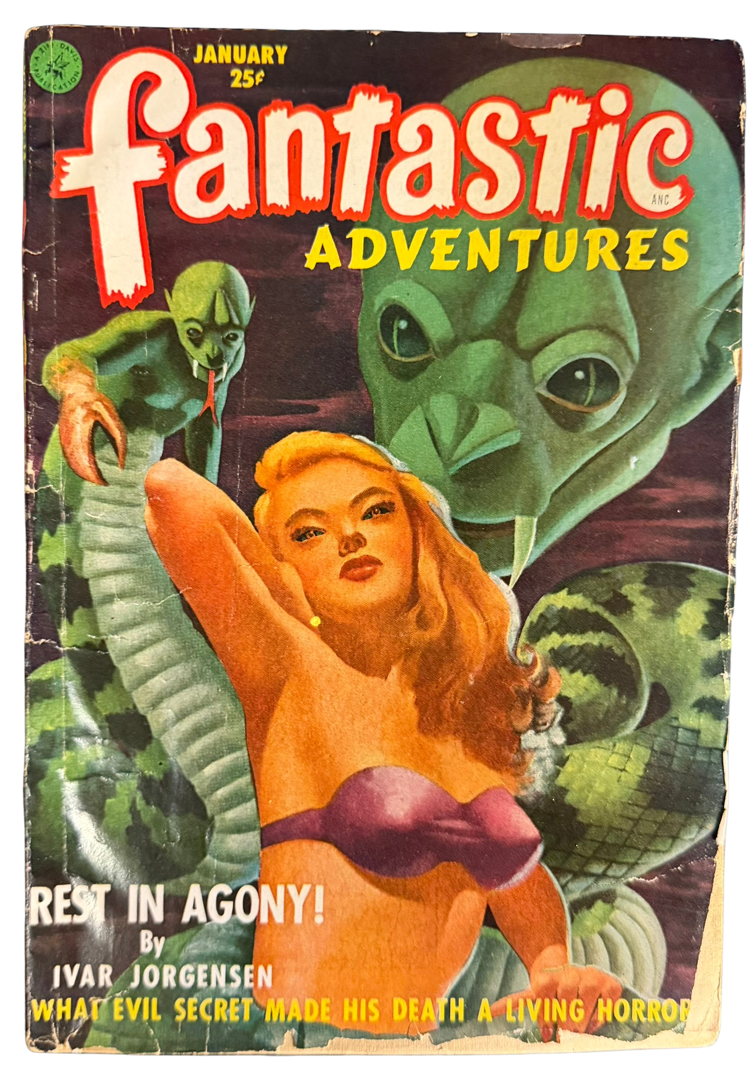 Fantastic Adventures #1 - Vintage Pulp (January 1952)