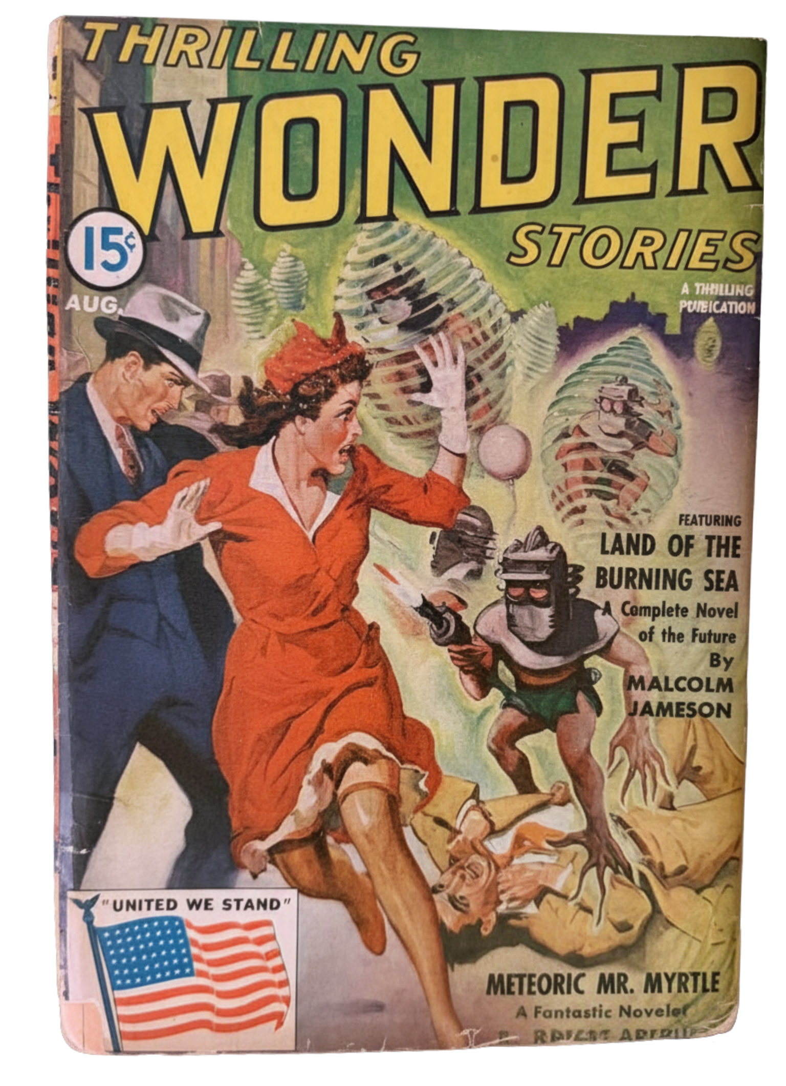 Thrilling Wonder Stories #2 - Vintage Pulp (August 1940)