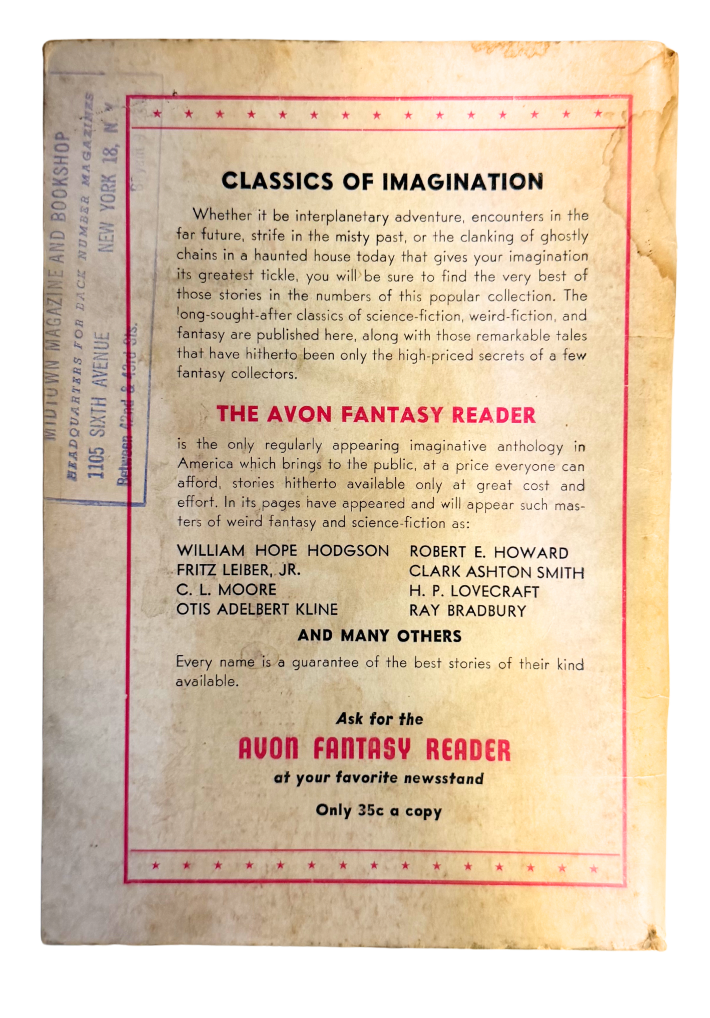 Avon Fantasy Reader #9 - 1949
