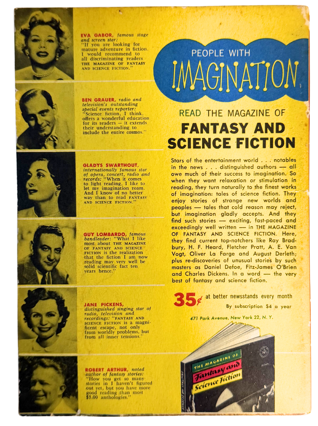 The Magazine of Fantasy and Science Fiction #5 - May 1955