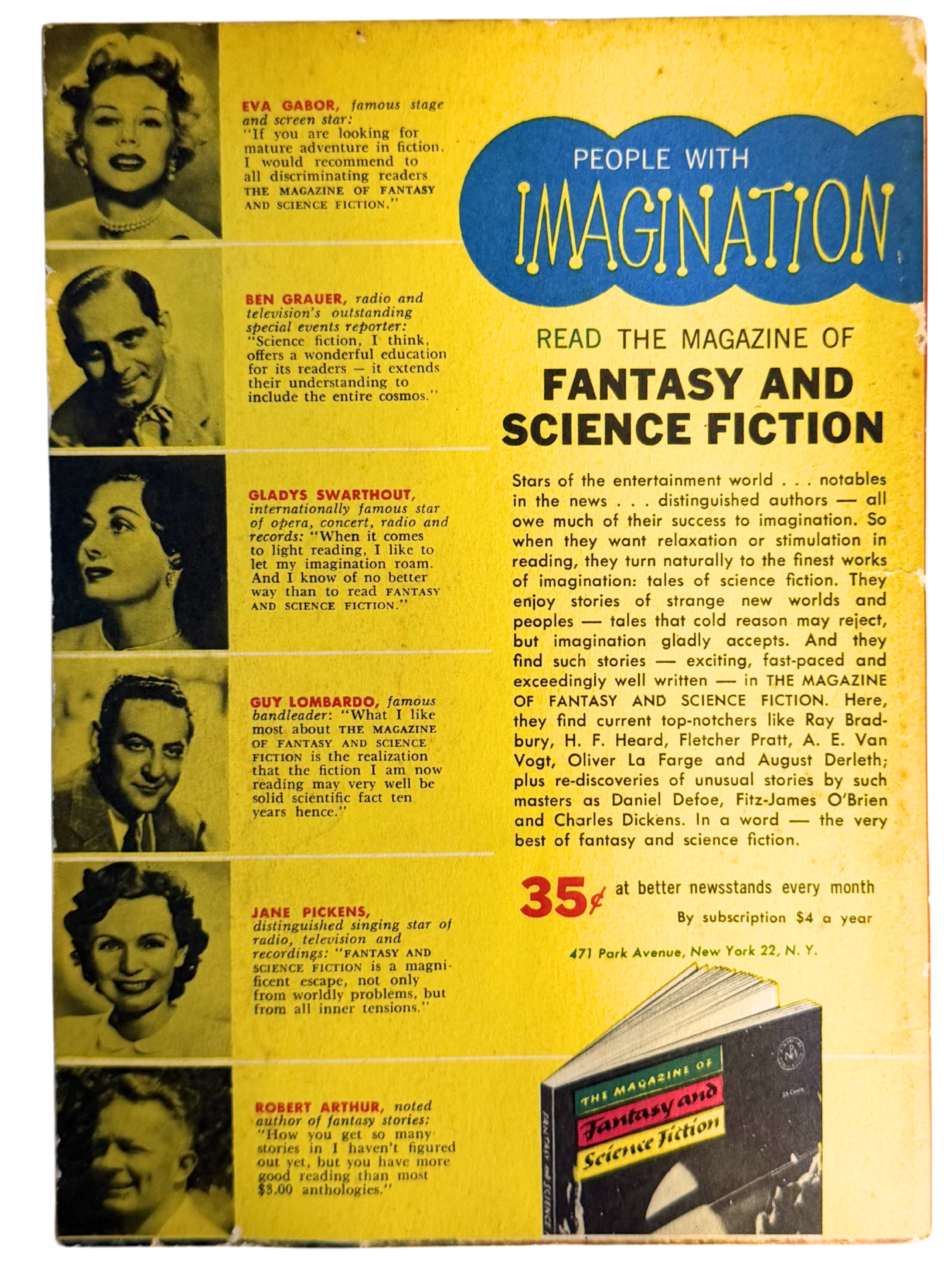 The Magazine of Fantasy and Science Fiction #5 - May 1955