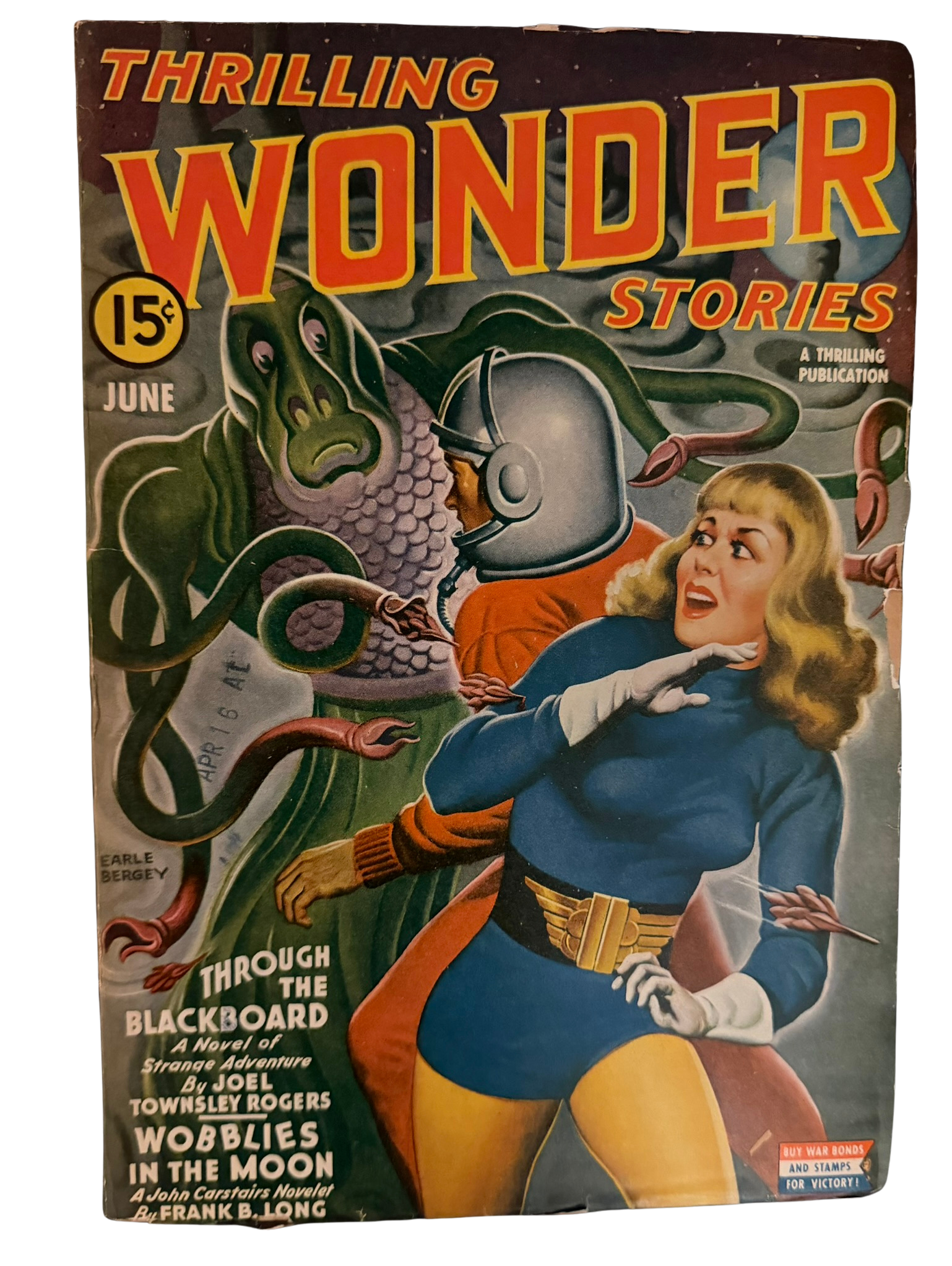 Thrilling Wonder Stories #2 - Vintage Pulp (June 1943)
