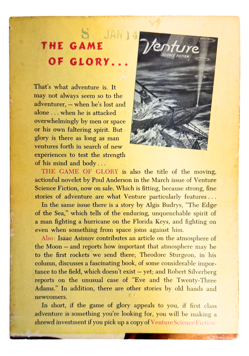 The Magazine of Fantasy and Science Fiction #2 - February 1958