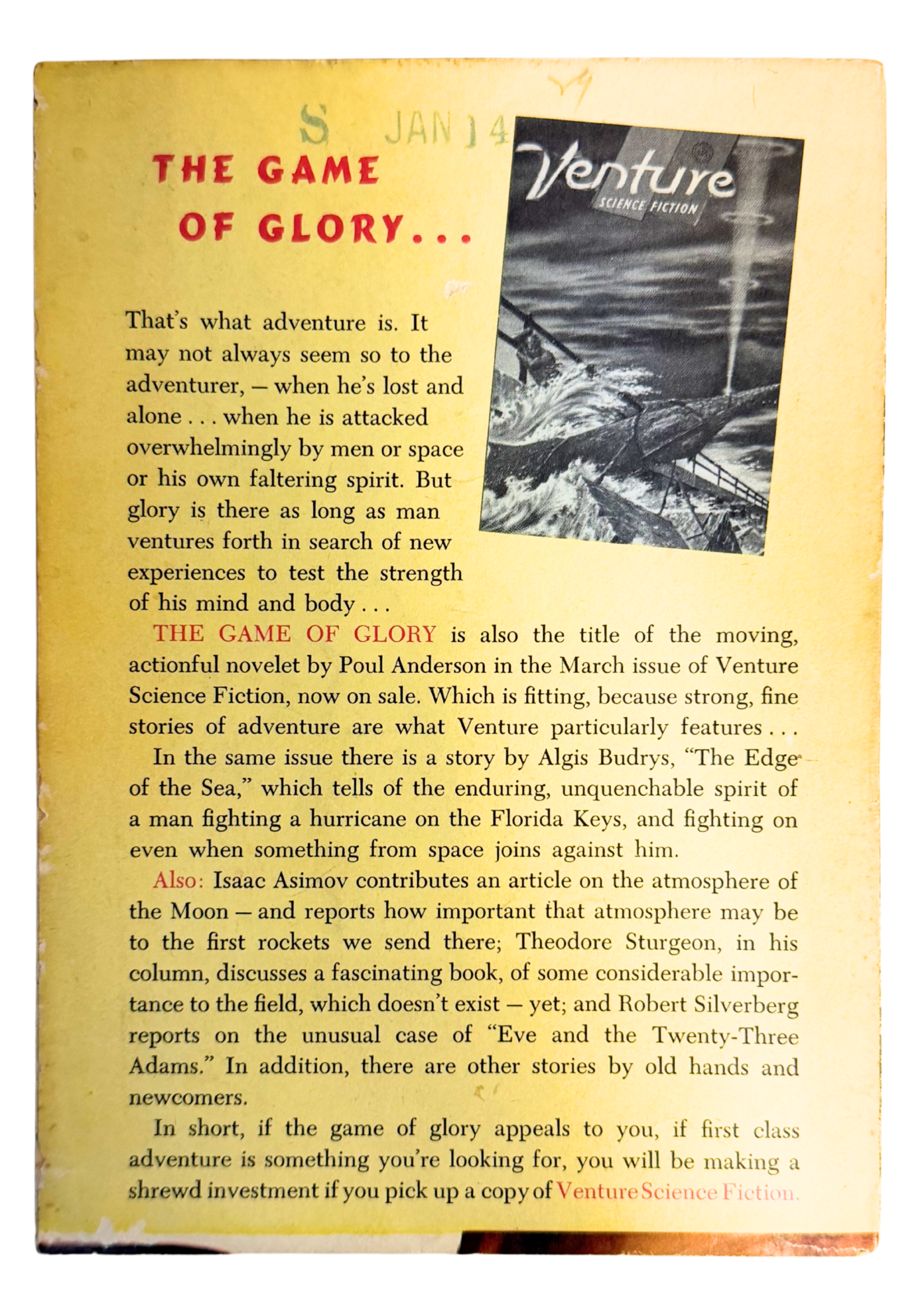 The Magazine of Fantasy and Science Fiction #2 - February 1958