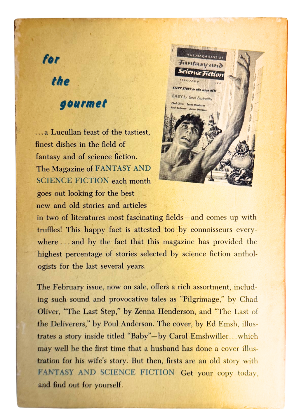 Venture Science Fiction #2 - March 1958