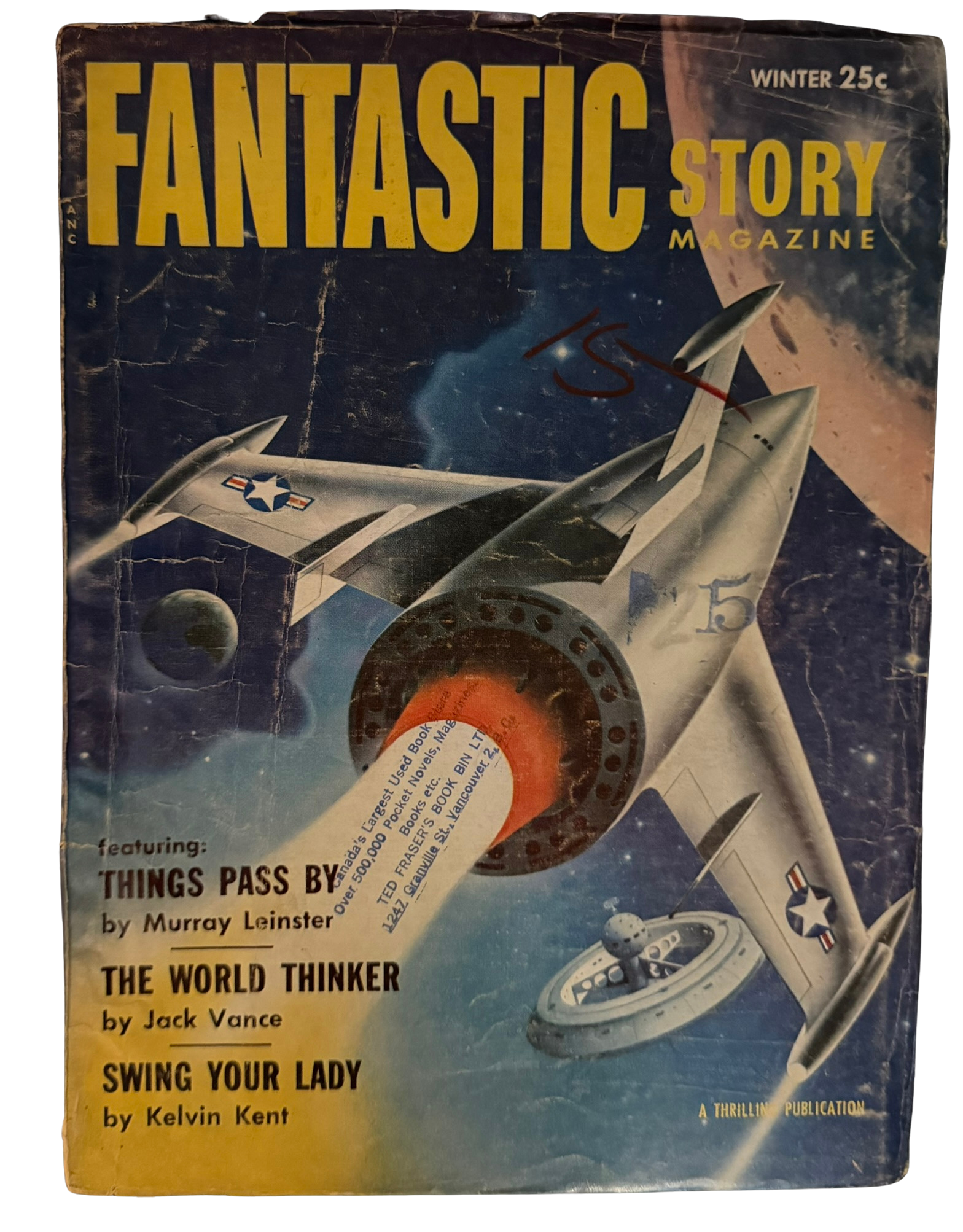 Fantastic Story #2 - Vintage Pulp (Winter 1952)