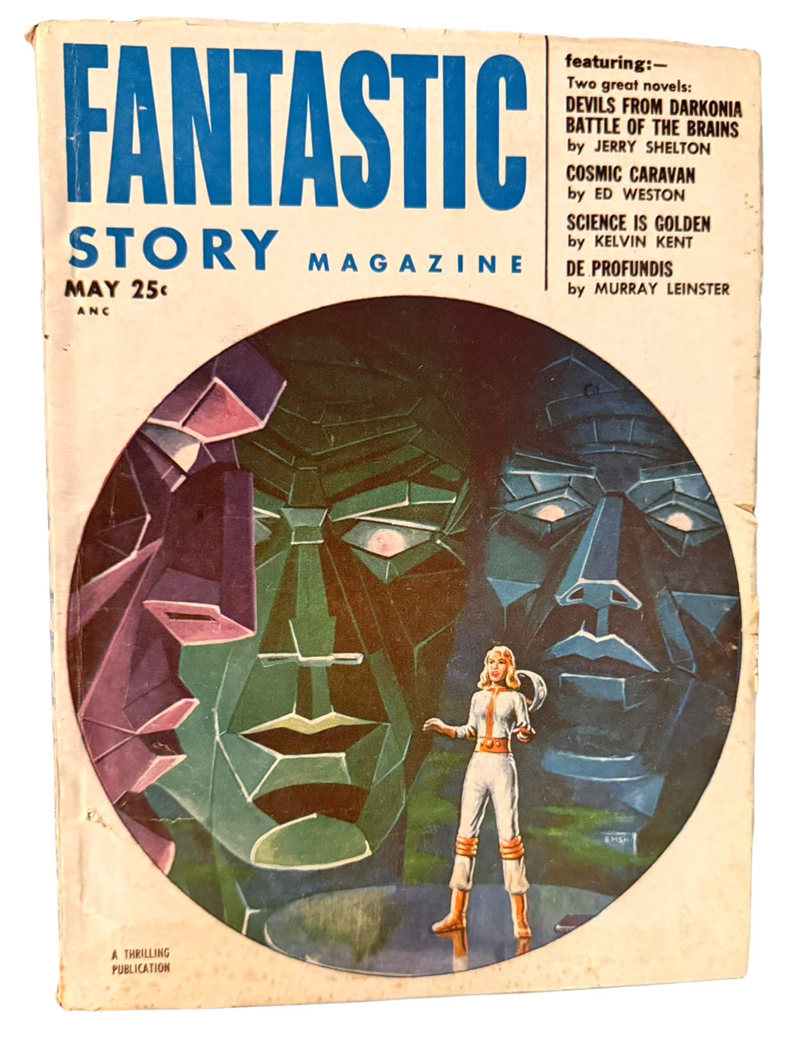 Fantastic Story #2 - Vintage Pulp (May 1954)