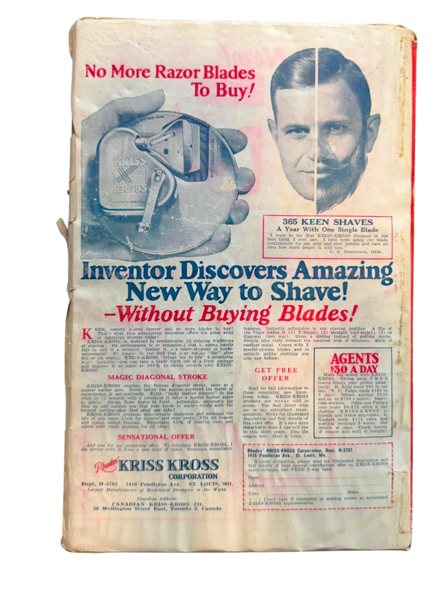 Weird Tales #1 - Vintage Pulp (July 1929)