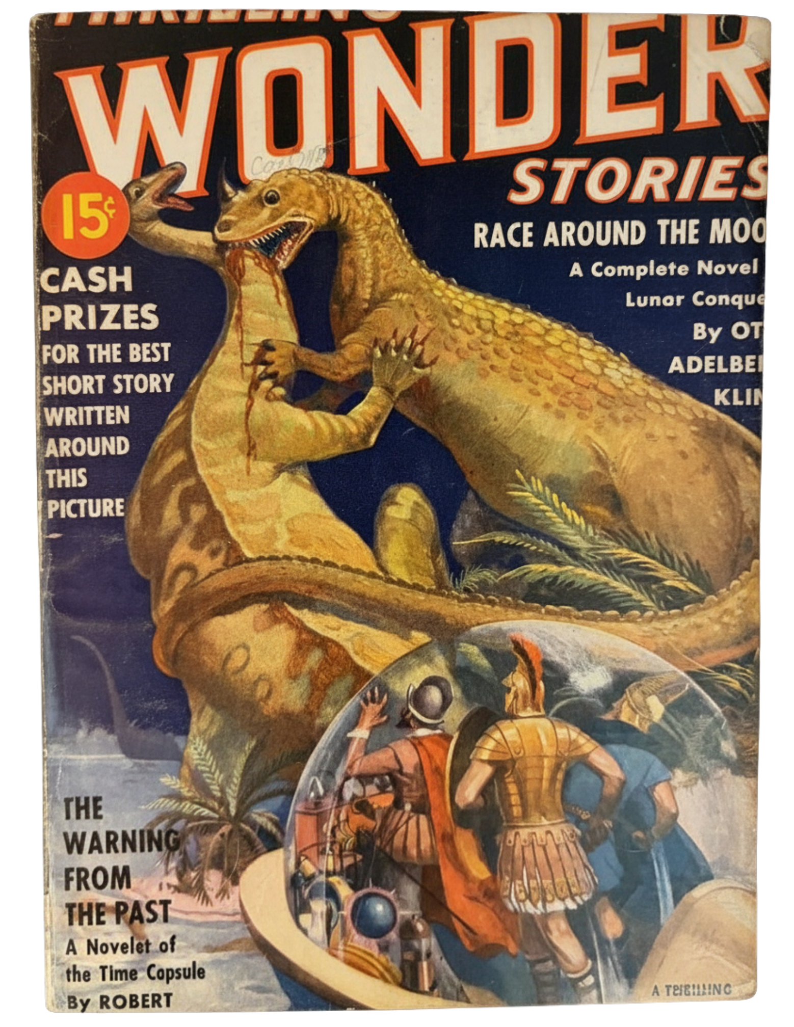 Thrilling Wonder Stories #1 - Vintage Pulp (August 1939)