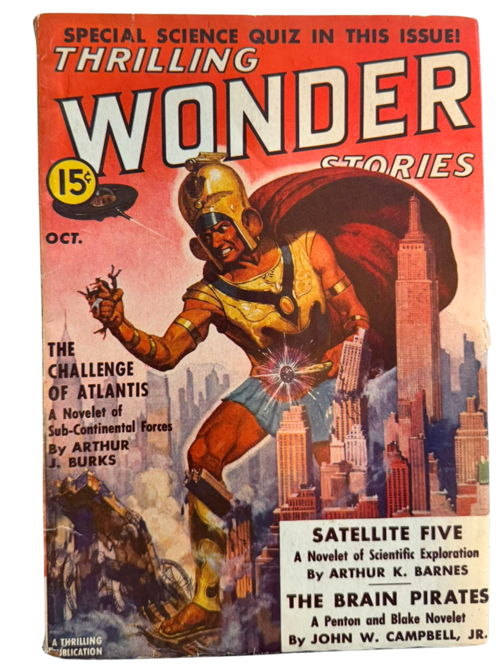 Thrilling Wonder Stories #2 - October 1938