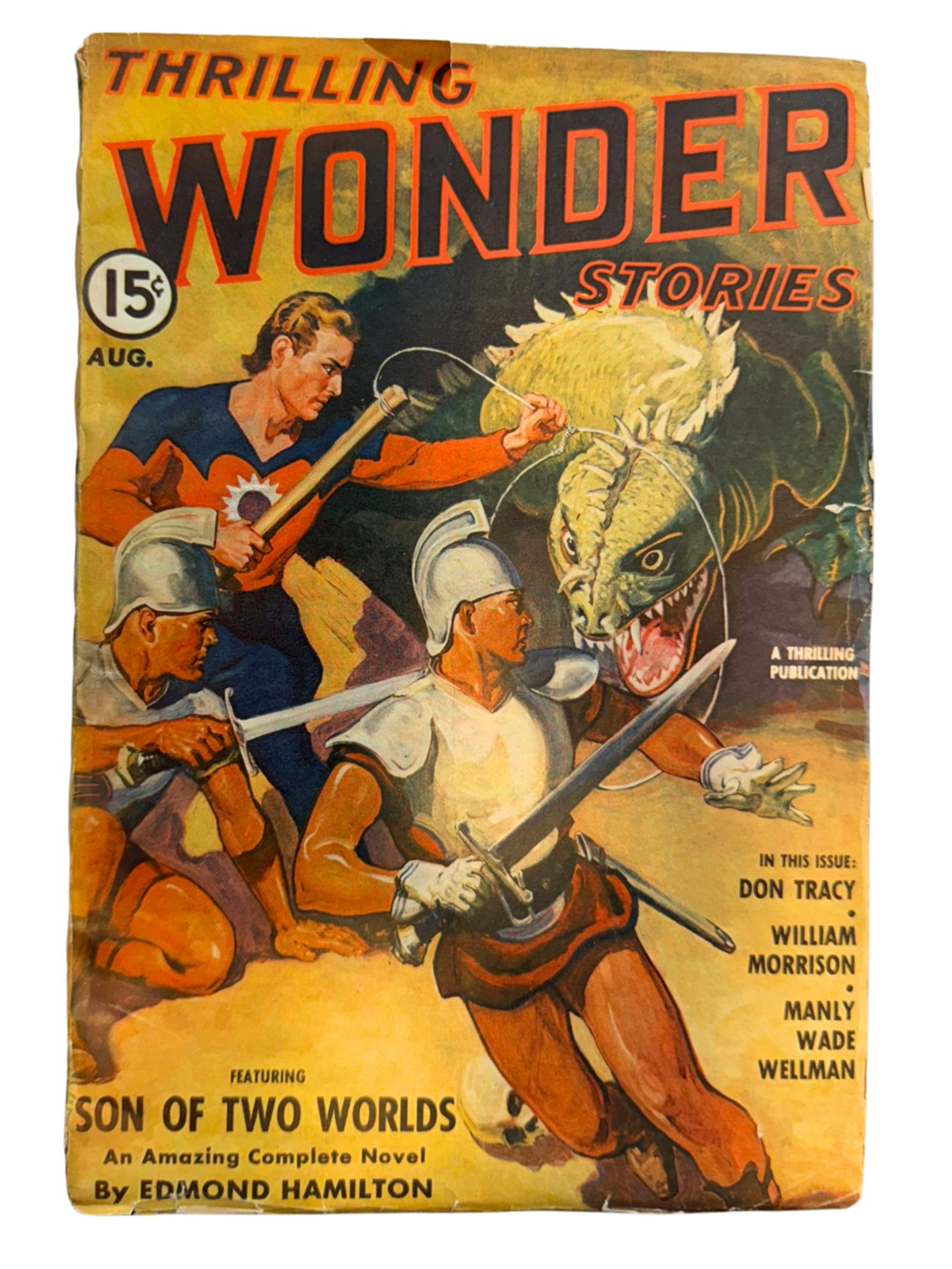 Thrilling Wonder Stories #3 - Vintage Pulp (August 1941)