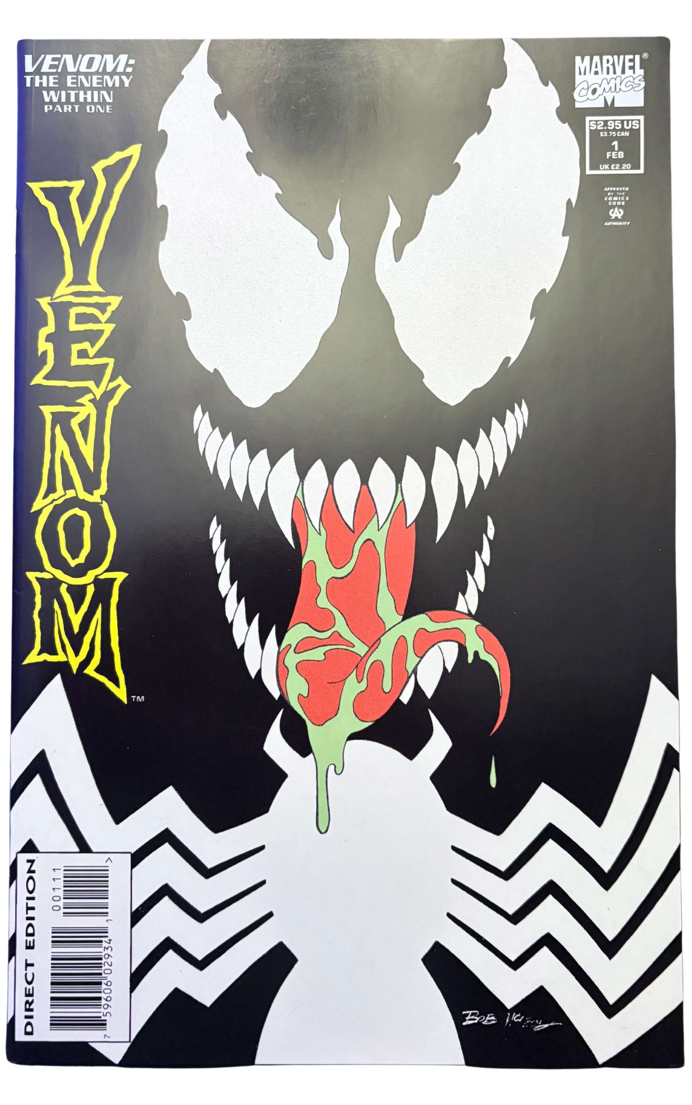 Venom: The Enemy Within #1-3 Complete Set
