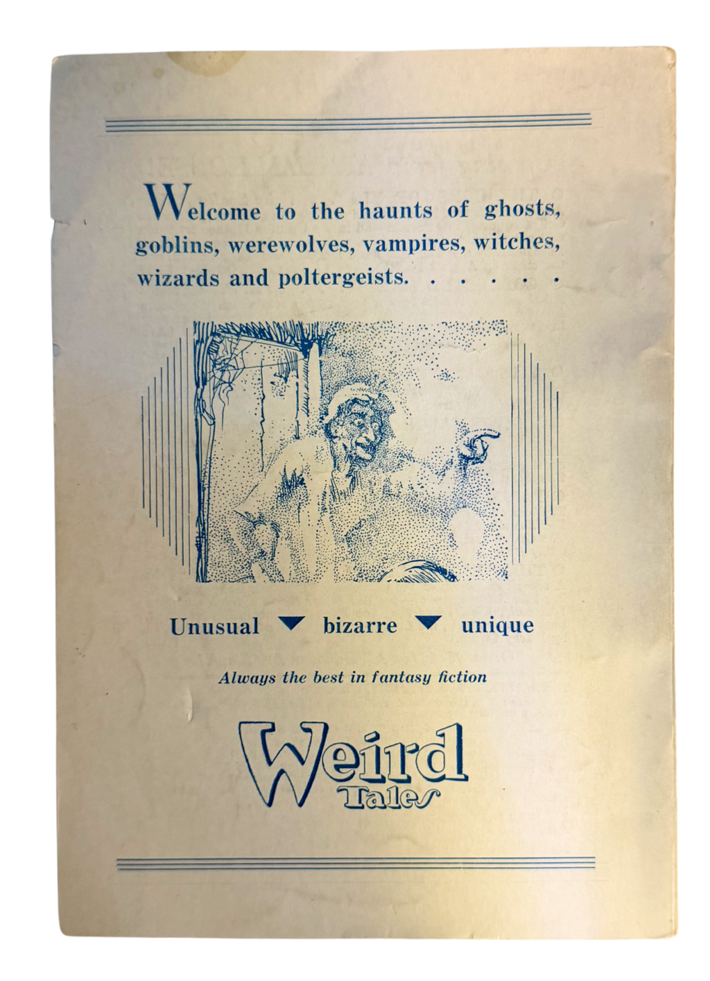 Weird Tales #4 - September 1953