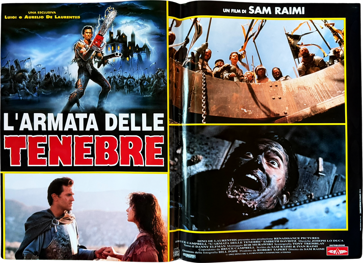 Army of Darkness – Italian Lobby Card #1