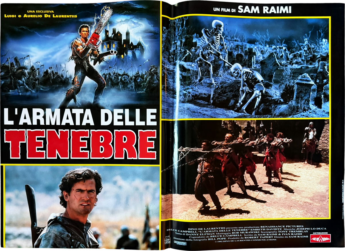 Army of Darkness – Italian Lobby Card #2